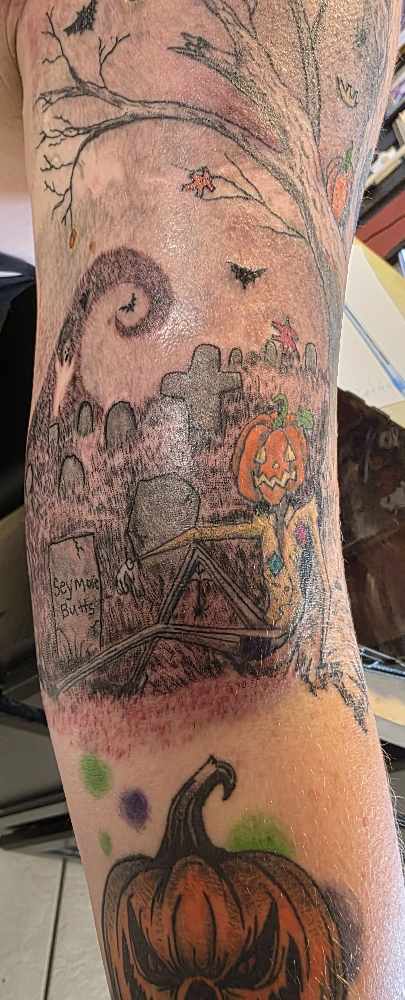 ALL DRAWN ON WITH MARKER