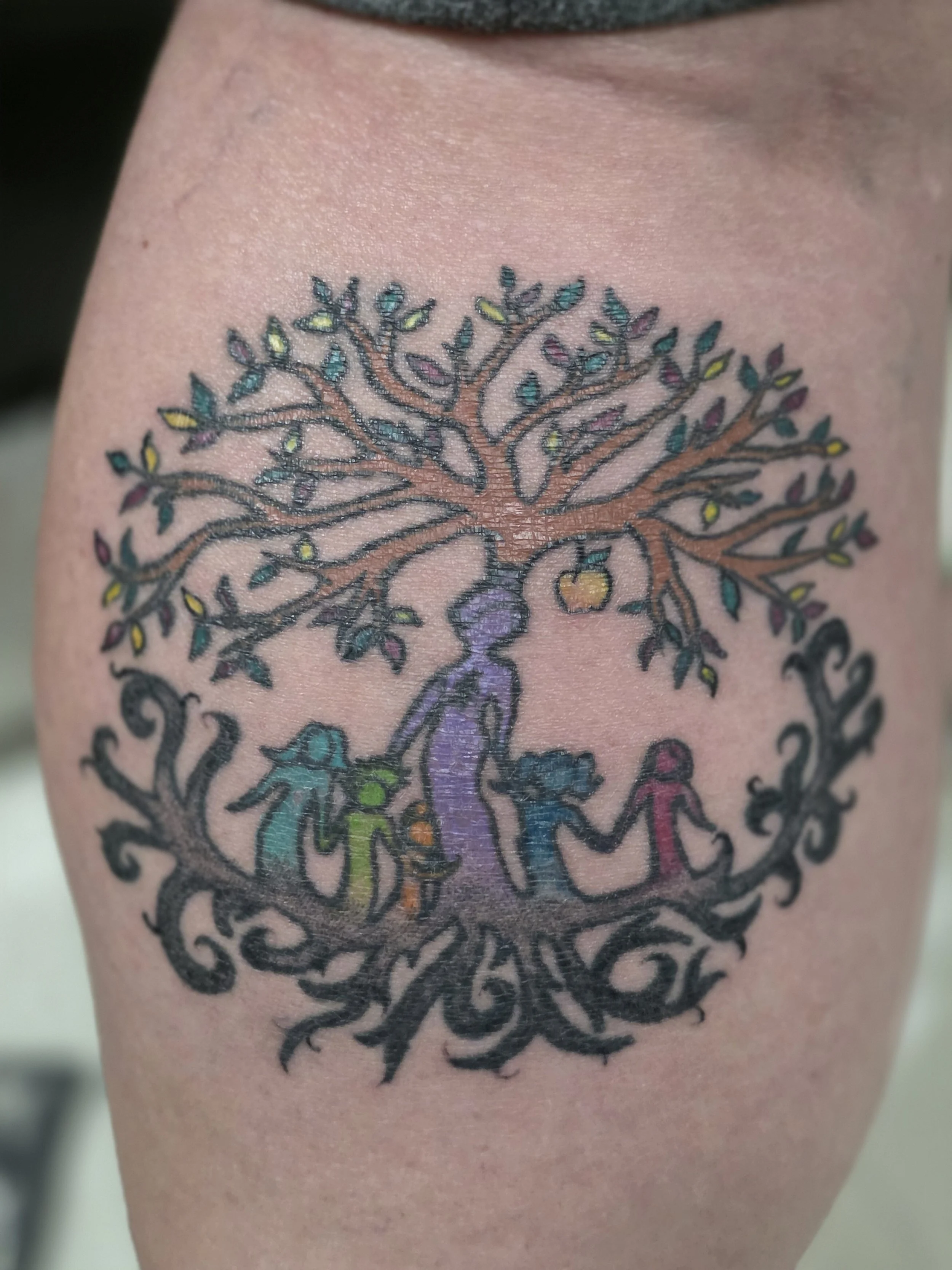HEALED TATTOO - ORIGINAL DESIGN BY ME