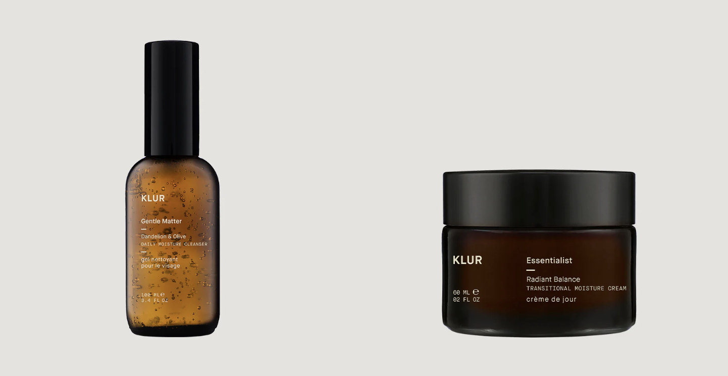 The KLUR skincare brand - clean beauty approach