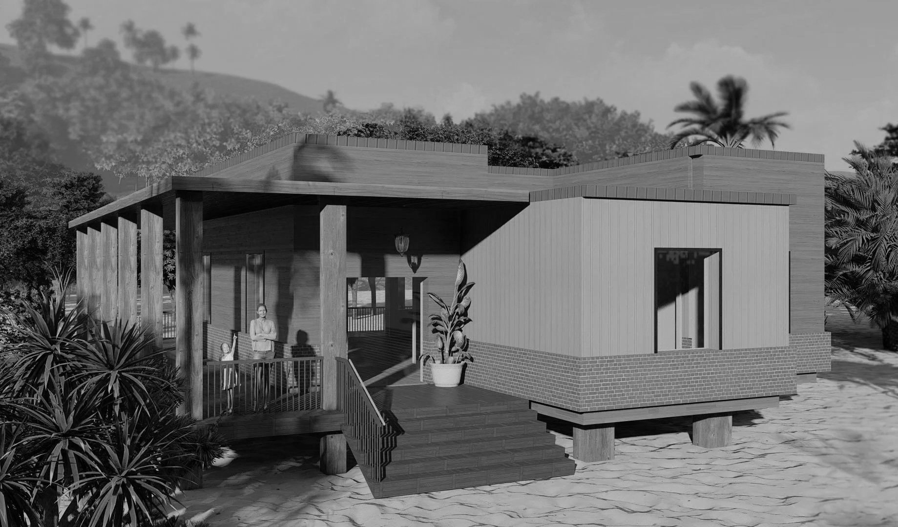 Tropical Climate House