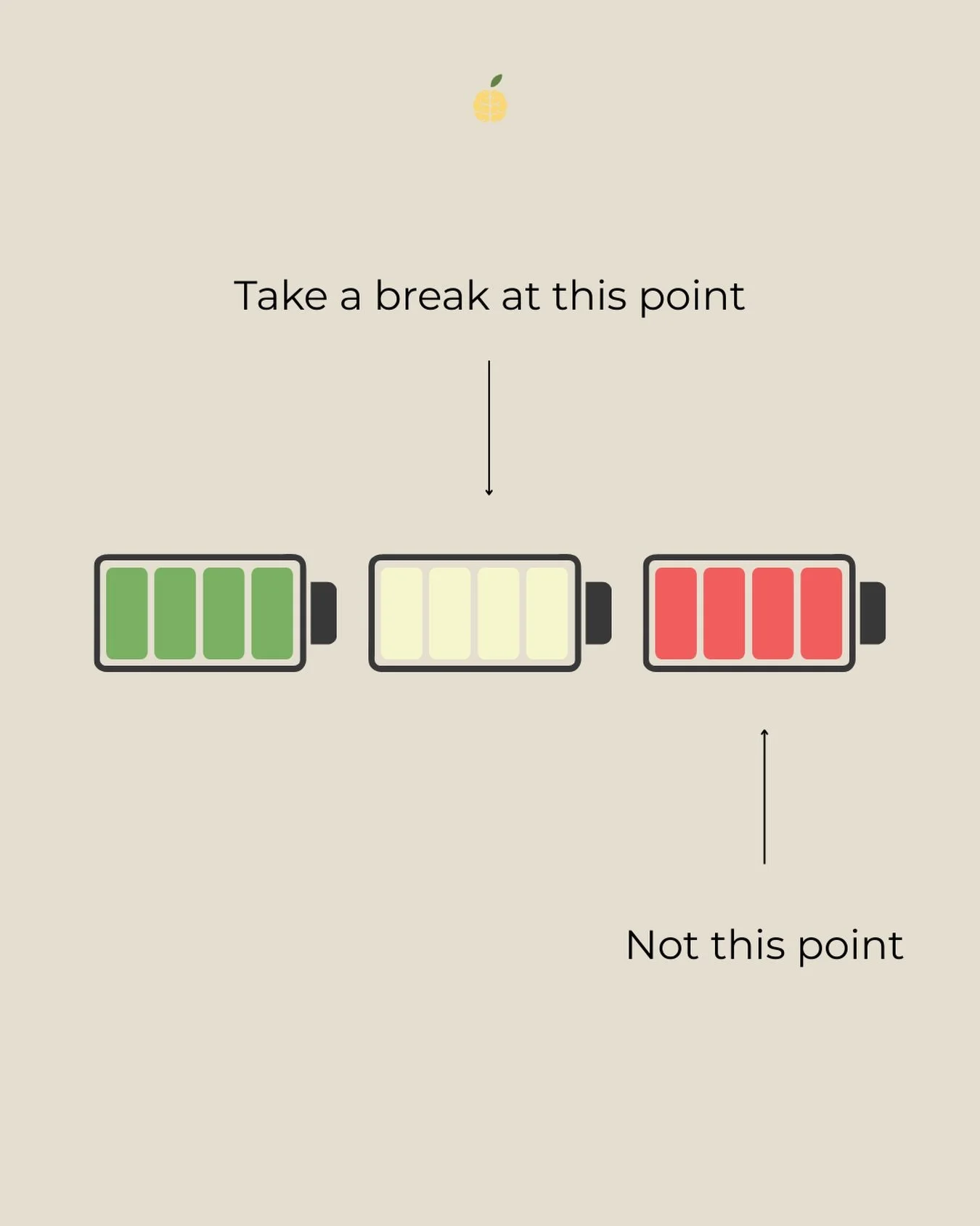 Here&rsquo;s your reminder not to wait until you&rsquo;re burnt out to take a break. Knowing when to rest and recharge will always support you more in the long run. 💛