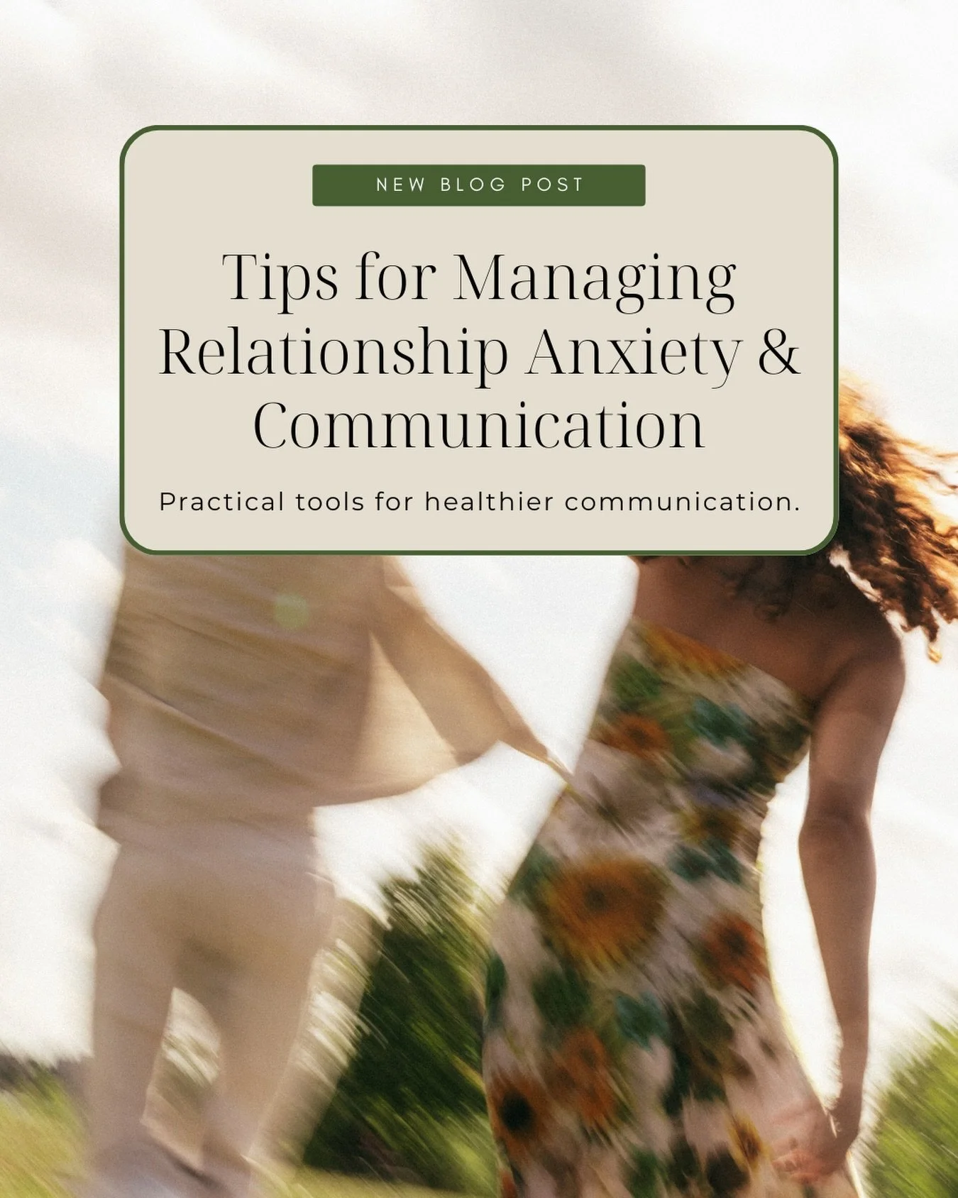 If you&rsquo;ve ever overthought a text, replayed a conversation, or struggled to say what you actually need, this post is for you! We&rsquo;re sharing gentle, practical tips to help manage relationship anxiety and communicate with more clarity and c