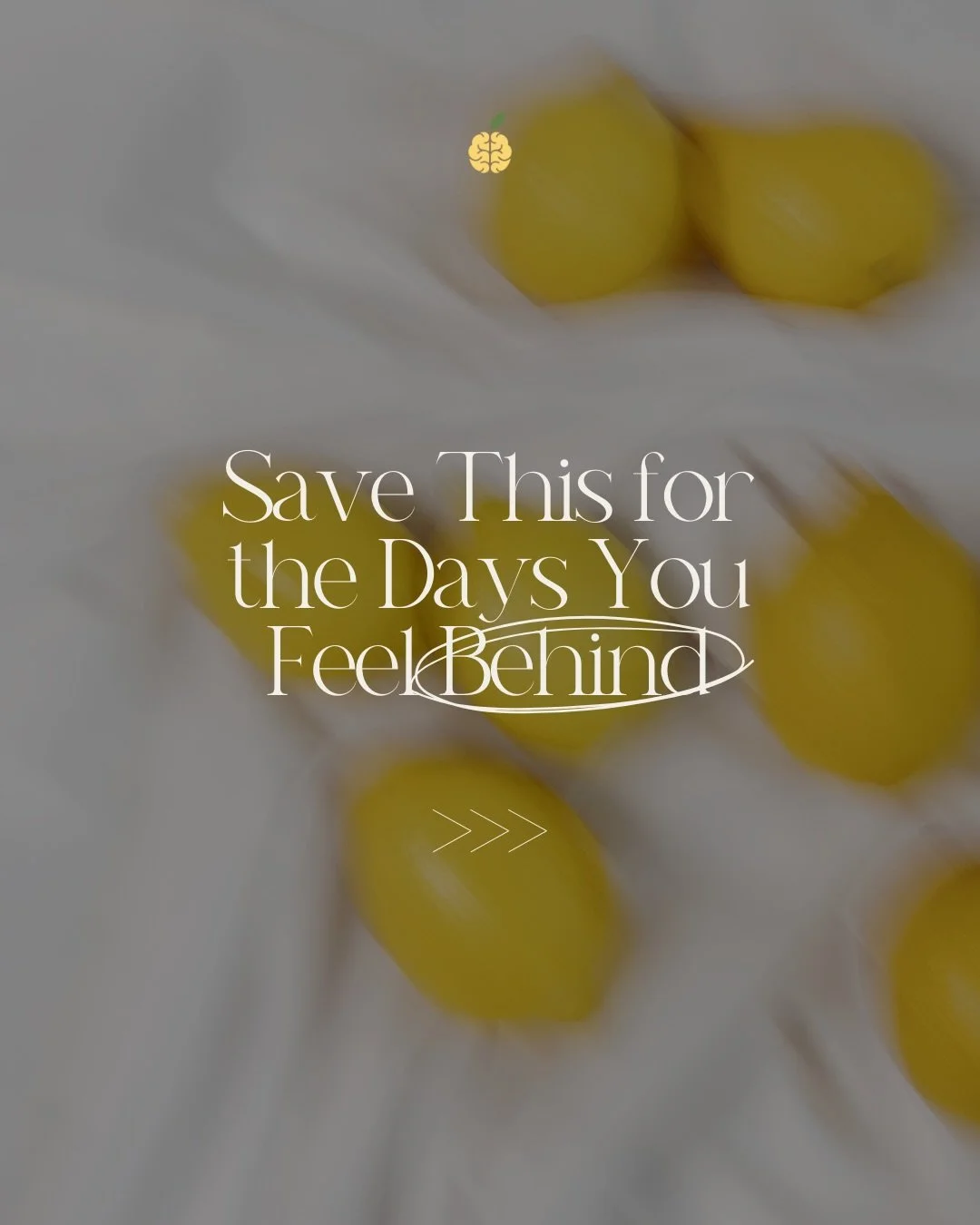 Feeling behind is often a sign that you&rsquo;ve been carrying a lot, not that you&rsquo;ve done something wrong. Progress isn&rsquo;t always visible, and growth doesn&rsquo;t need to be rushed to be real. Save this for the days you start comparing y