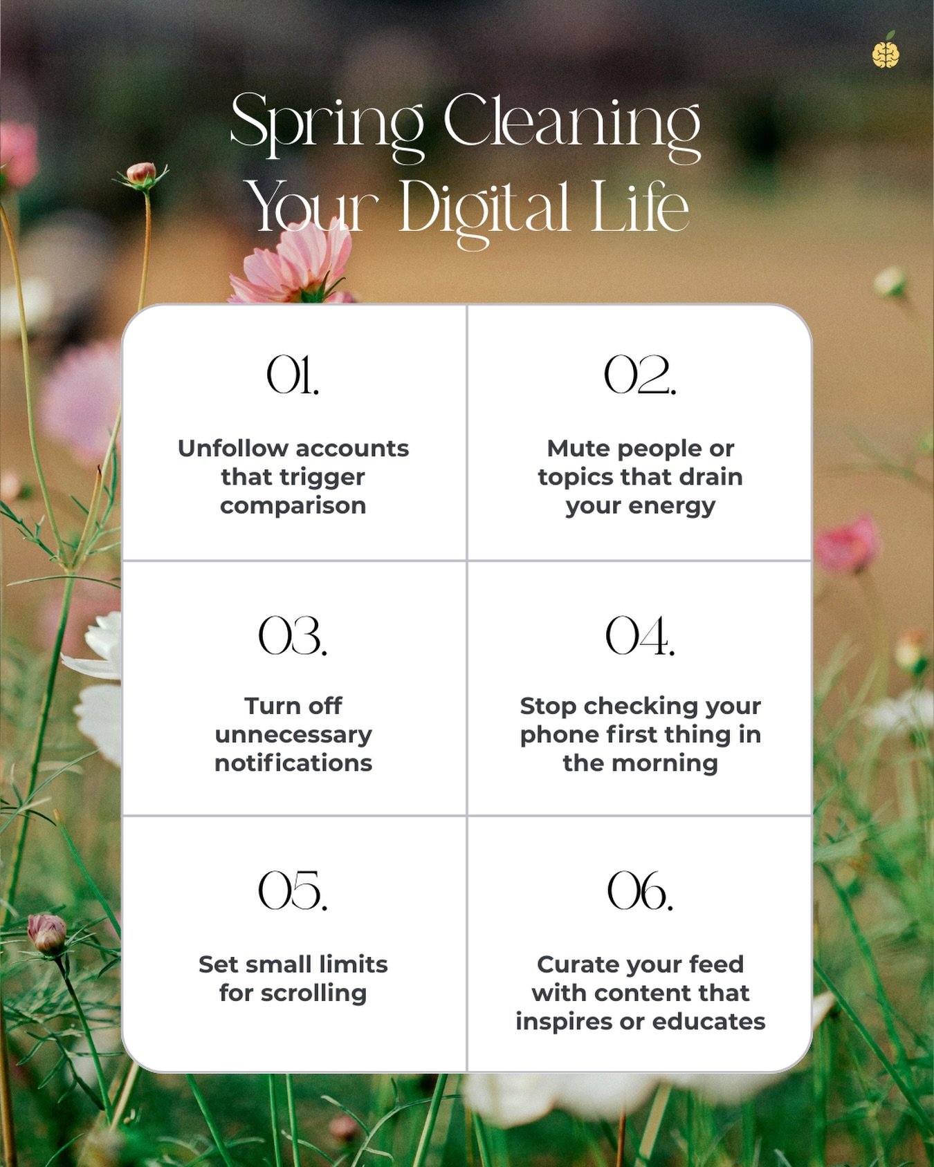 Spring cleaning doesn&rsquo;t just have to be for your home, your digital space matters too! Here are a few ways to protect your online environment this season 💻