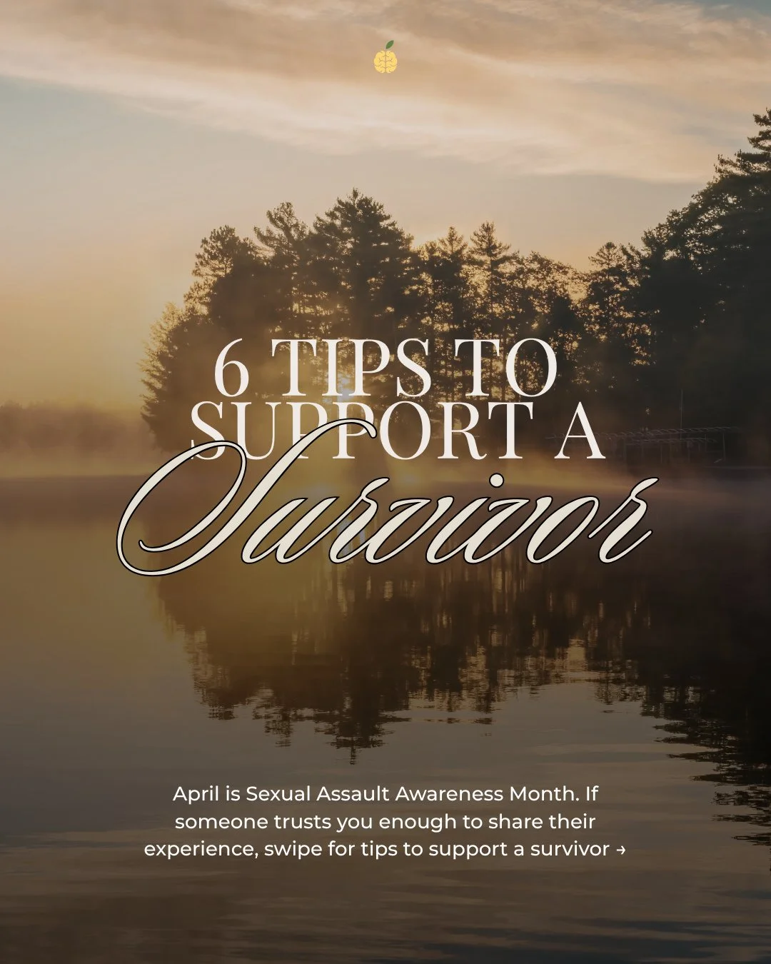 Supporting someone doesn&rsquo;t require having the perfect words. It&rsquo;s about listening, believing, and creating a space where they feel safe. If someone trusts you enough to share their experience, your response matters more than you think 💛 