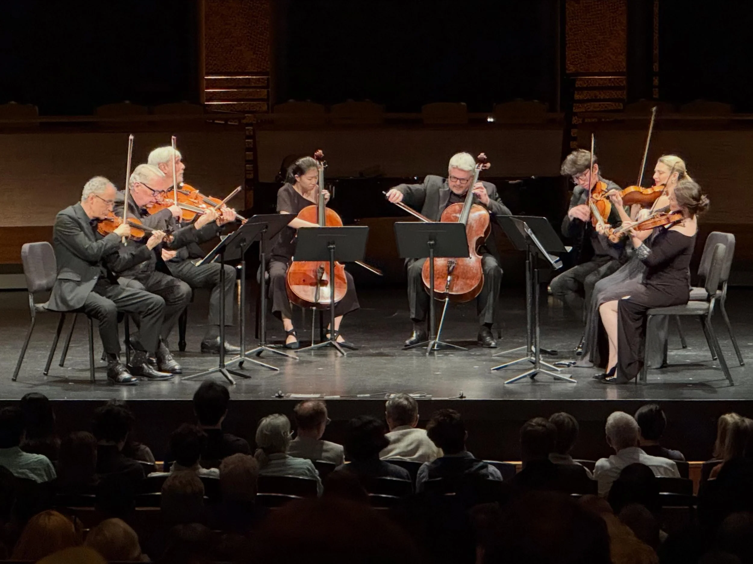An absolute thrill to be part of the 100th anniversary gala for the Naumburg Foundation and to collaborate with the legendary @emersonstringquartet . A true full-circle moment to share the stage with so many extraordinary artists we grew up listening