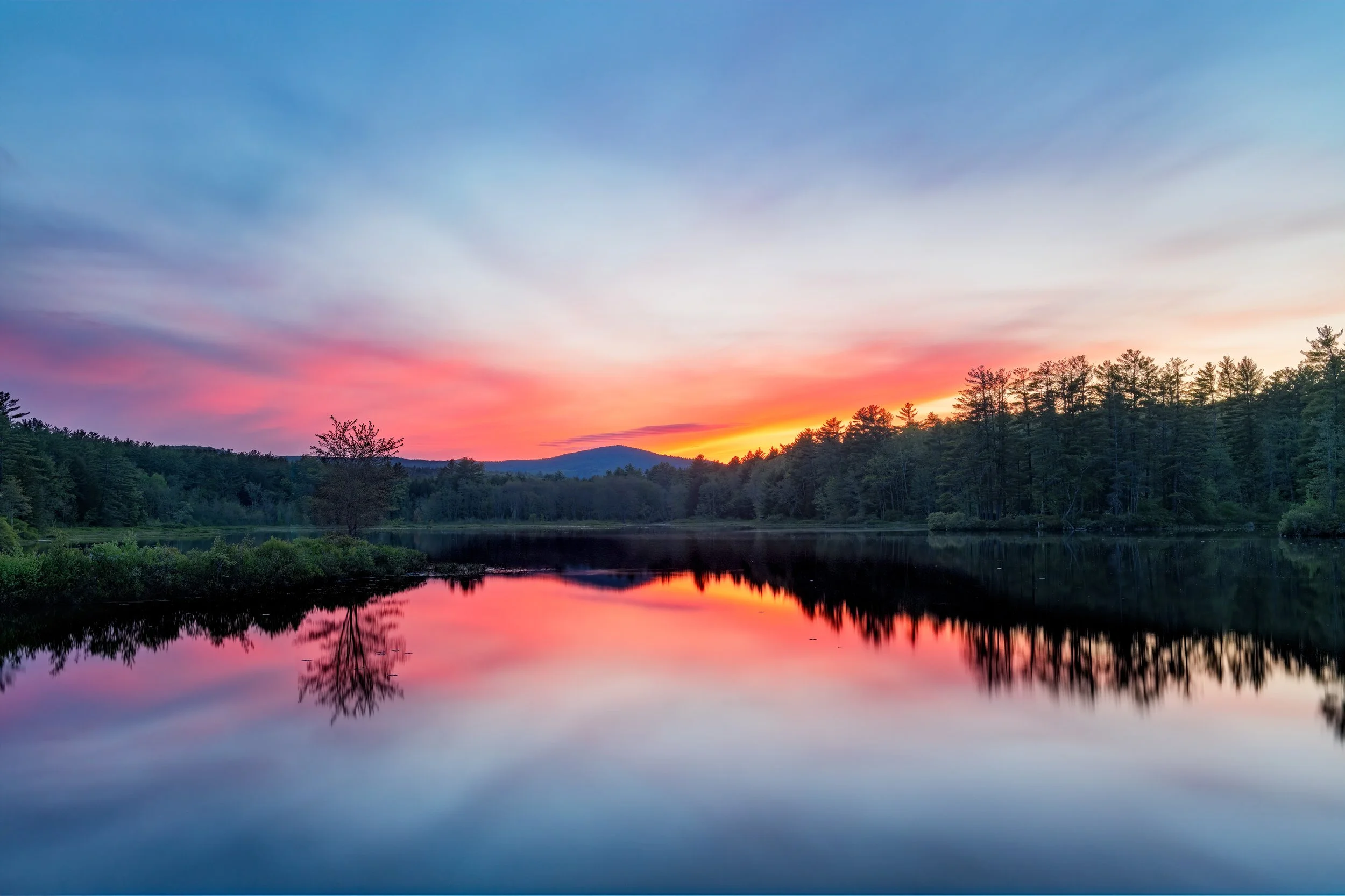 Spring Sunset from Nat's Bridge