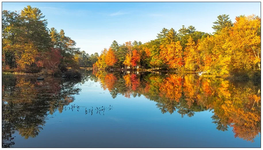 Foliage on Crystal Lake
