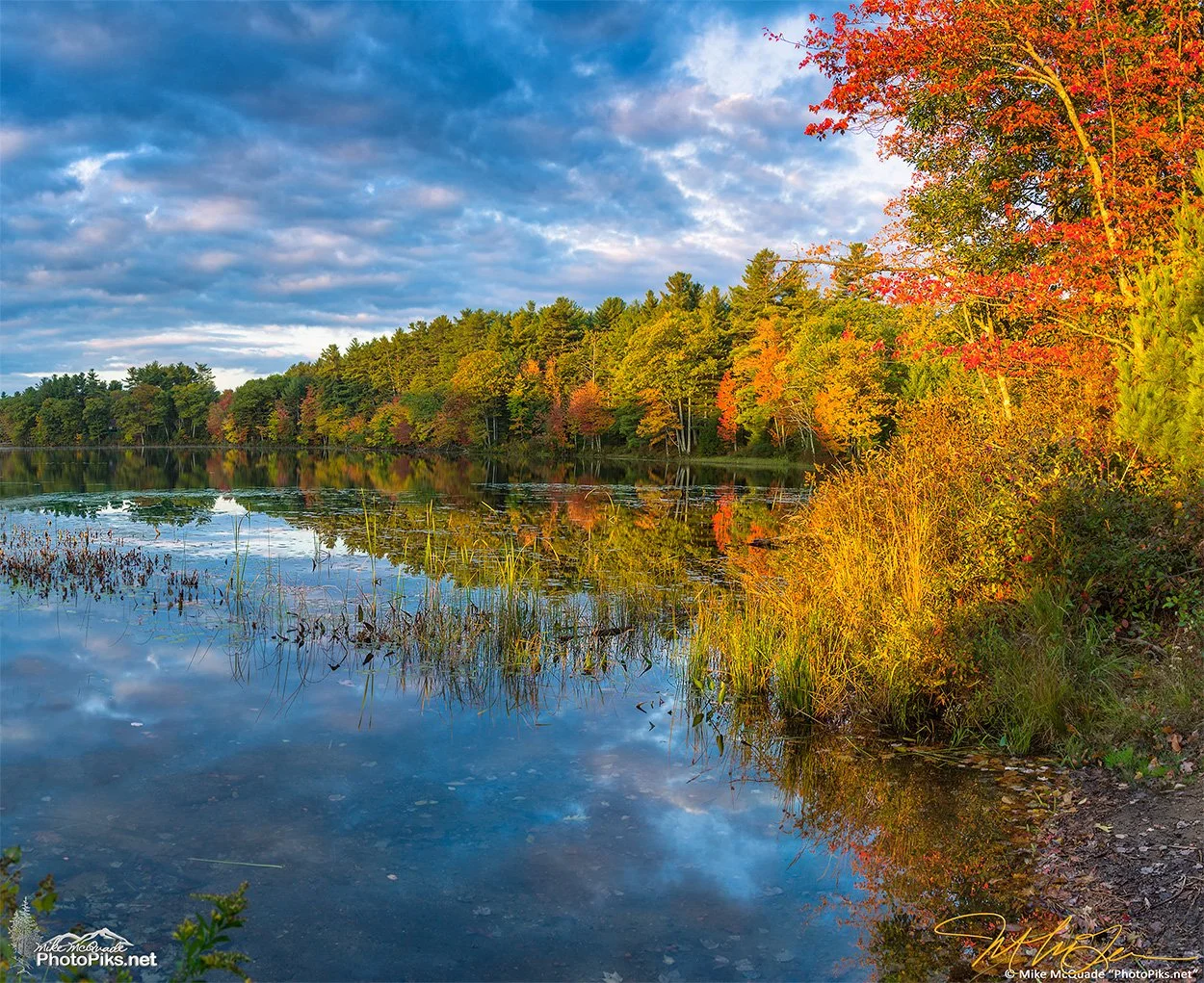 Sunrise on Autumn Colors