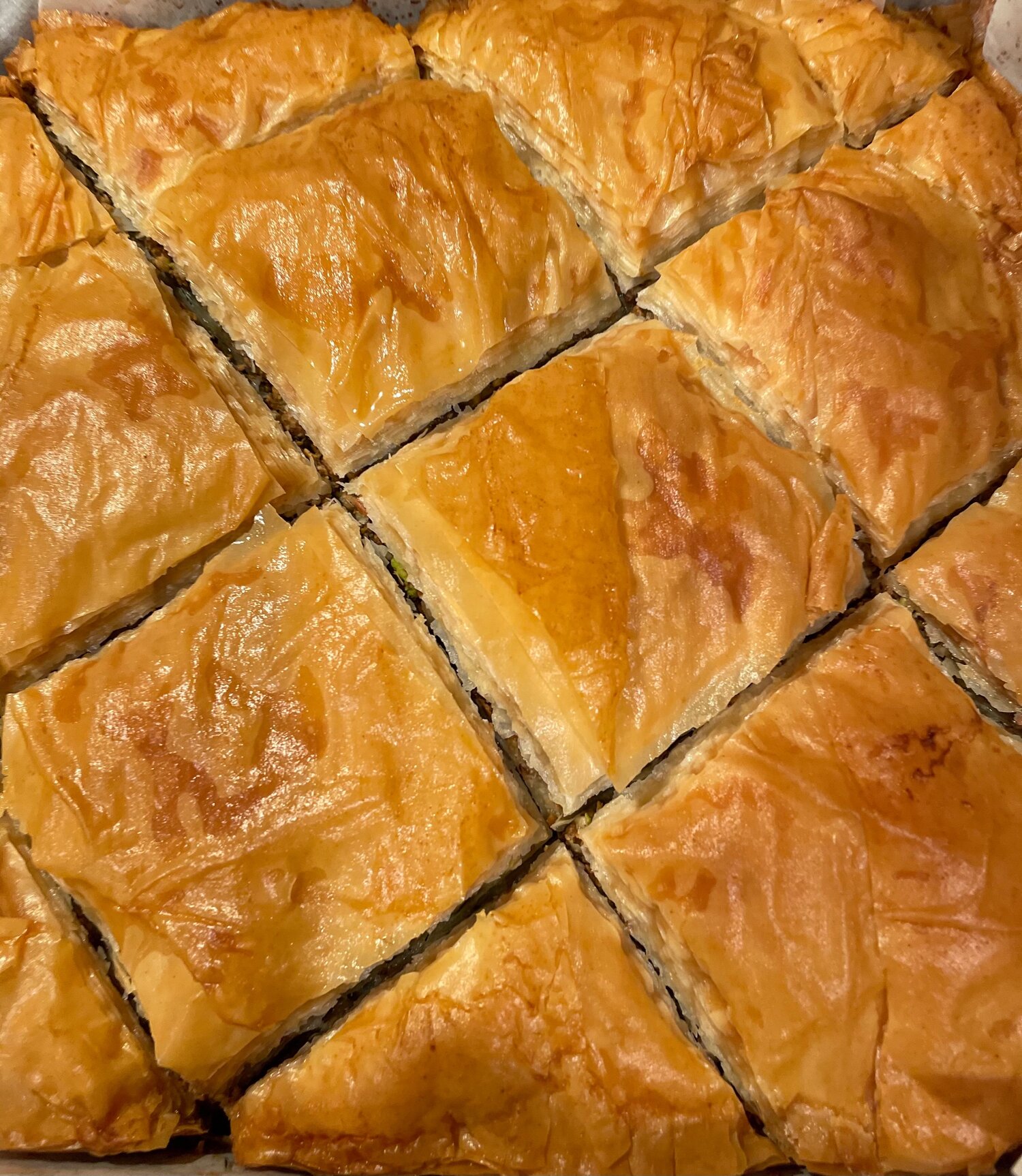 Baklava (Full Pan 20 pieces) — Sweet & Cozy Bakery