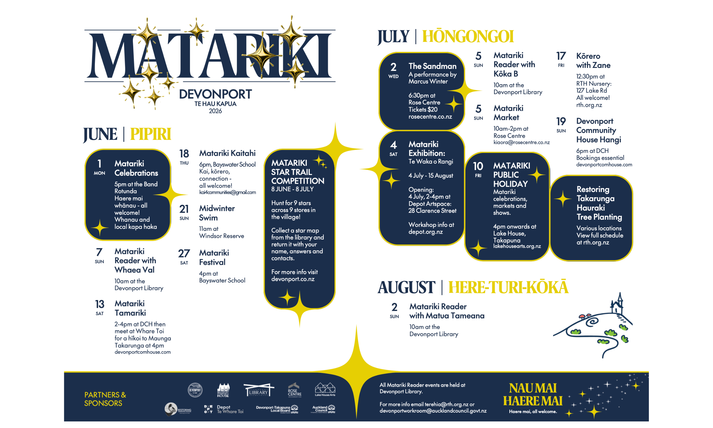 Celebrate Matariki in Devonport