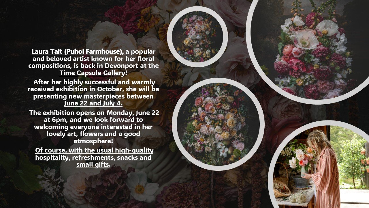 Laura Tait: Floral Compositions at Time Capsule Gallery
