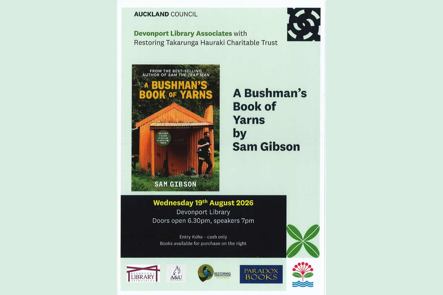 A Bushman’s Book of Yarns with Sam Gibson