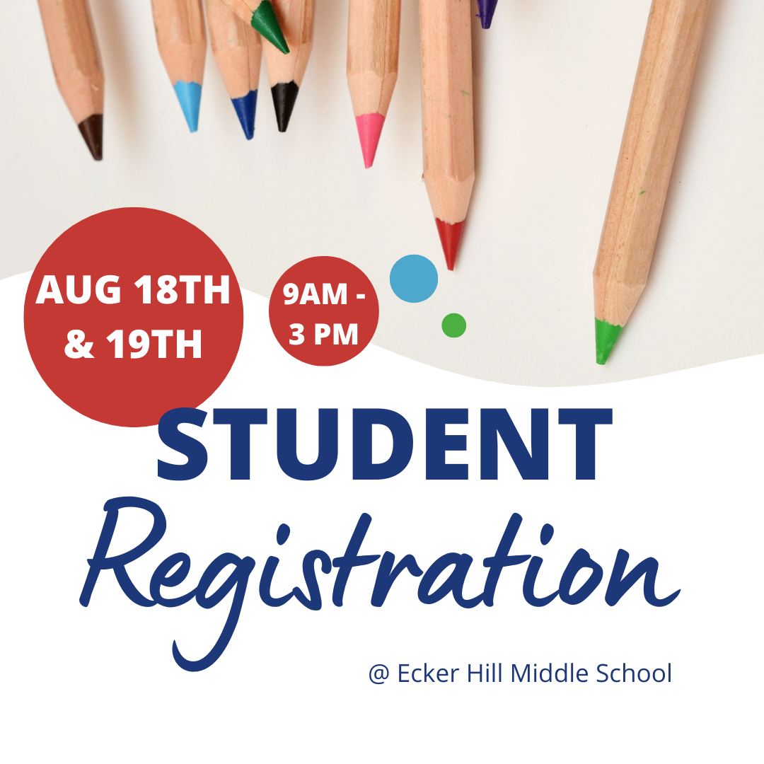 Student Registration Tues 18th