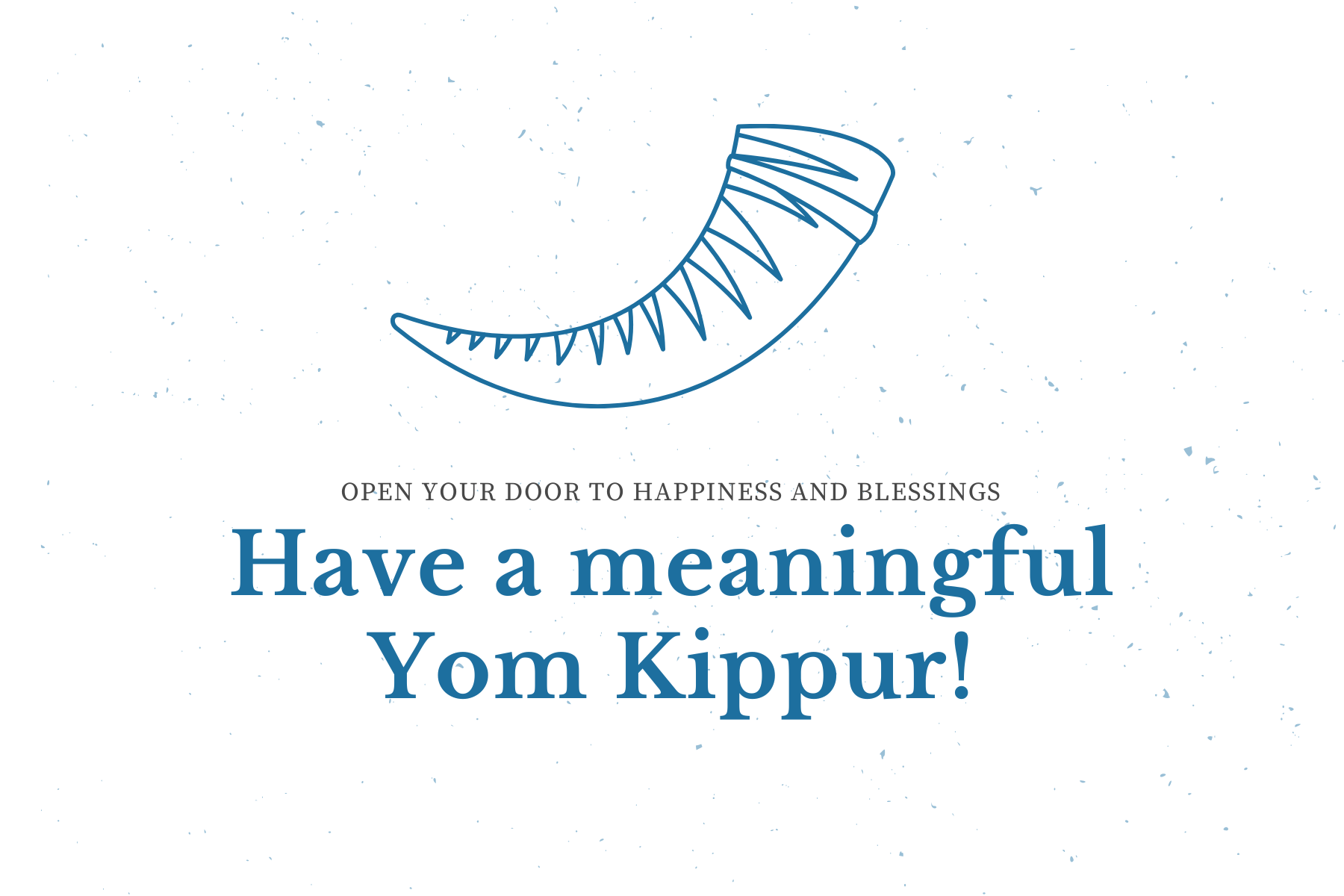 No School - Yom Kippur