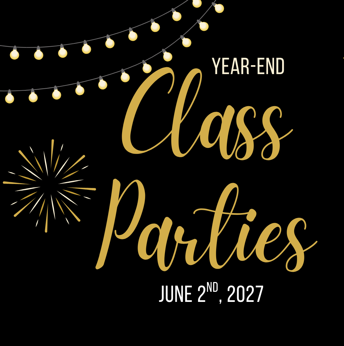 Year-End Class Parties