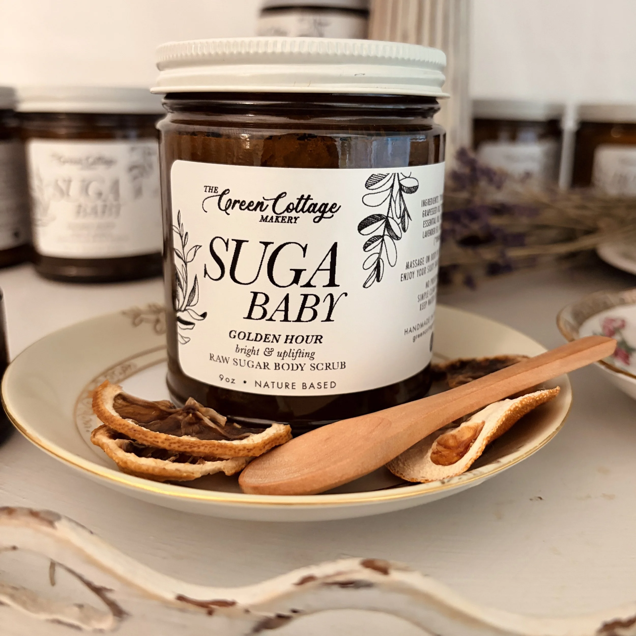 Golden Hour Suga Baby / Raw Organic Body Scrub