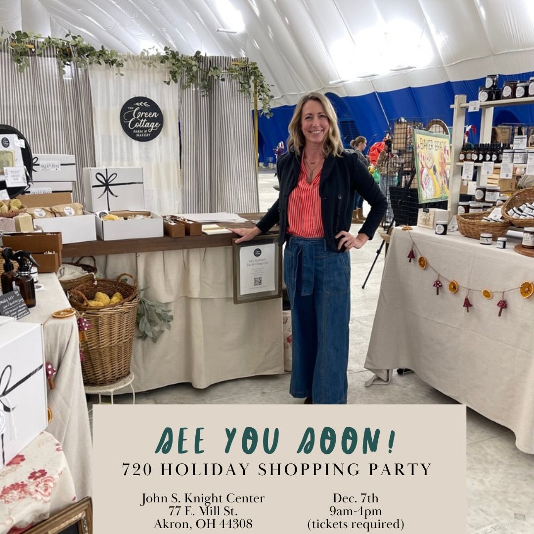 You&rsquo;ll find me at the @720market Holiday Shopping Party this Saturday, Dec 7th from 9&ndash;4 at the John S. Knight Center, and I&rsquo;d love to see you.

&rarr;Tickets are required, so make sure to purchase online ahead of time to skip the lo