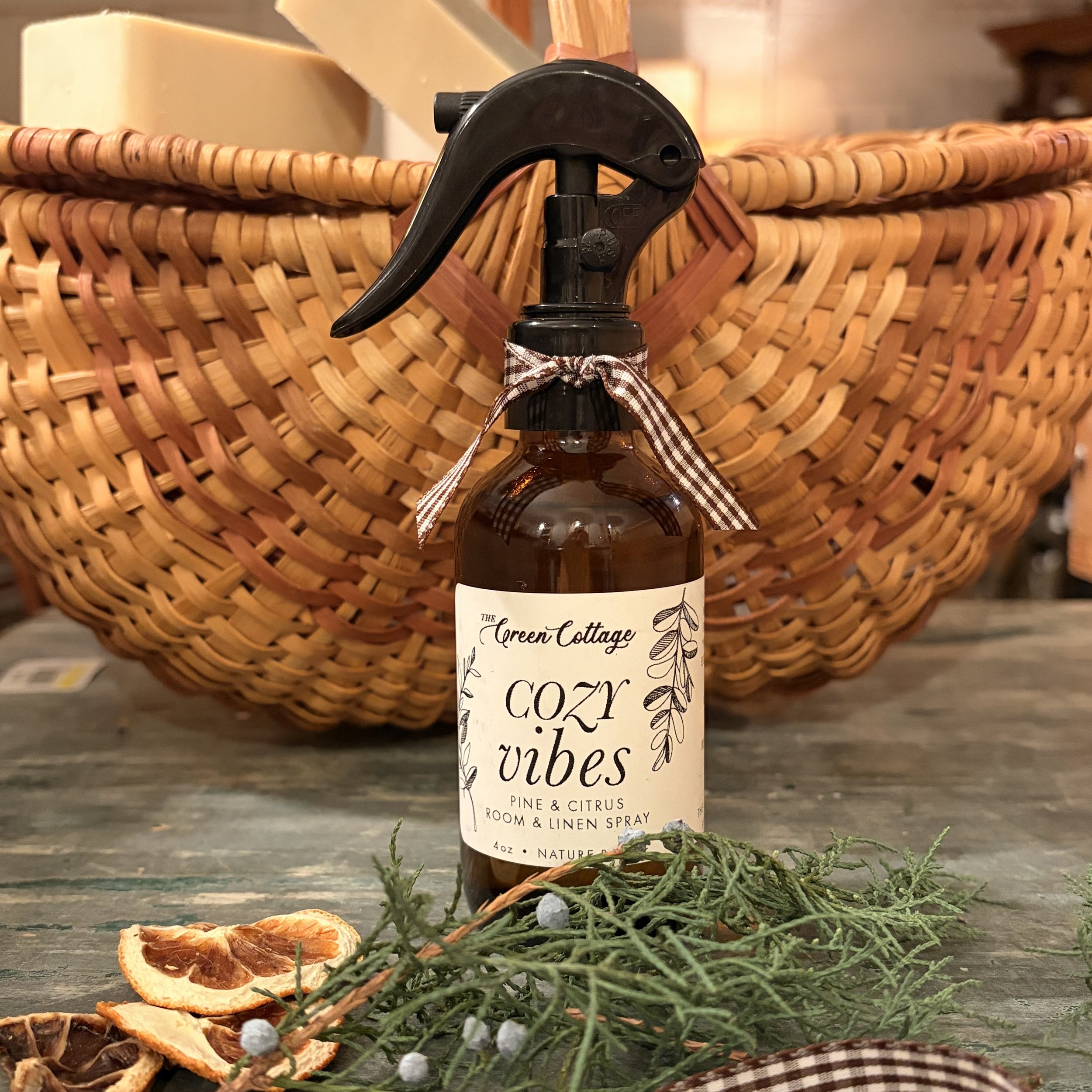Cozy Vibes Citrus & Pine Room & Linen Spray
