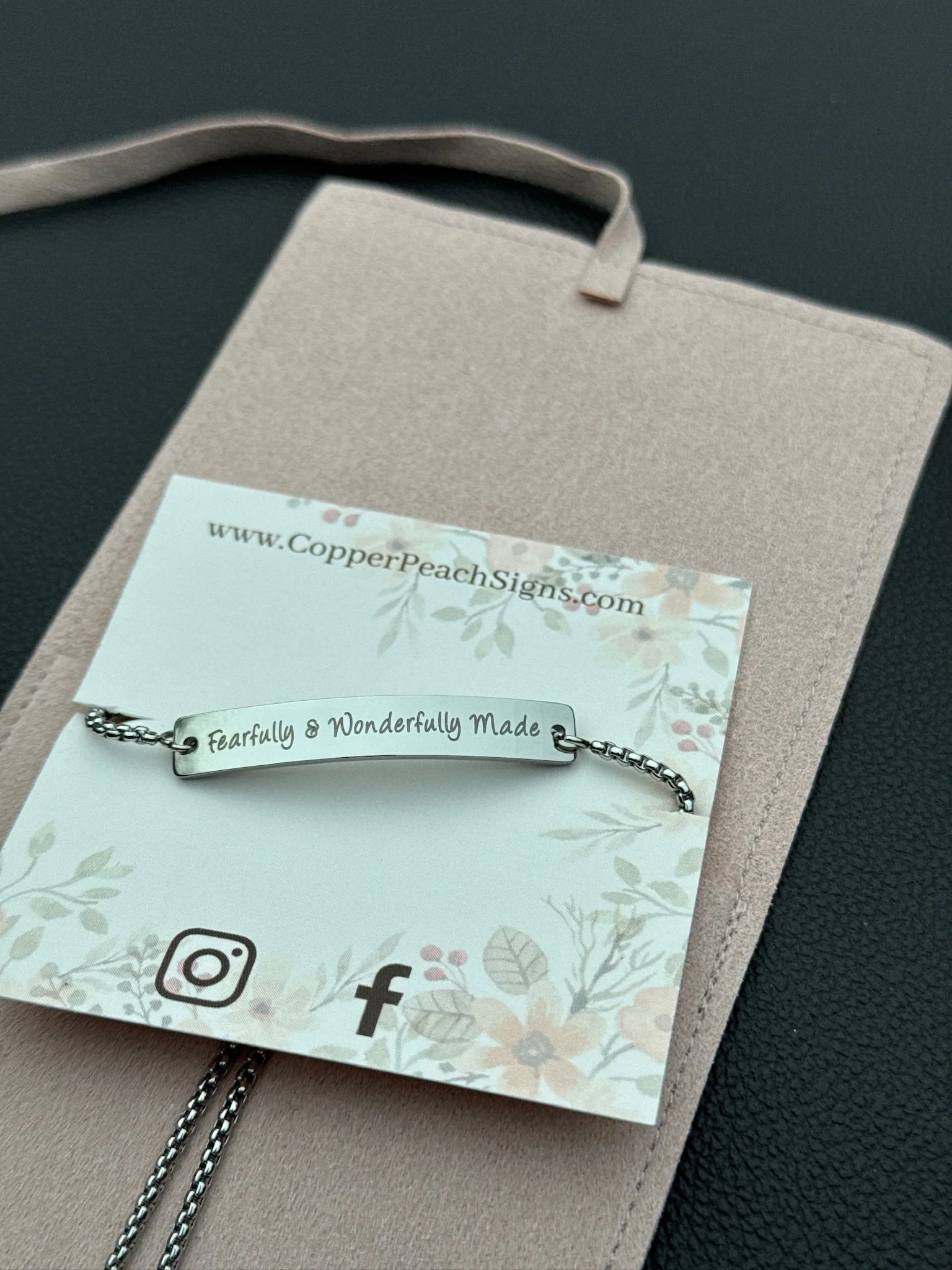 Retangular Bar Bracelet Bolo Clasp