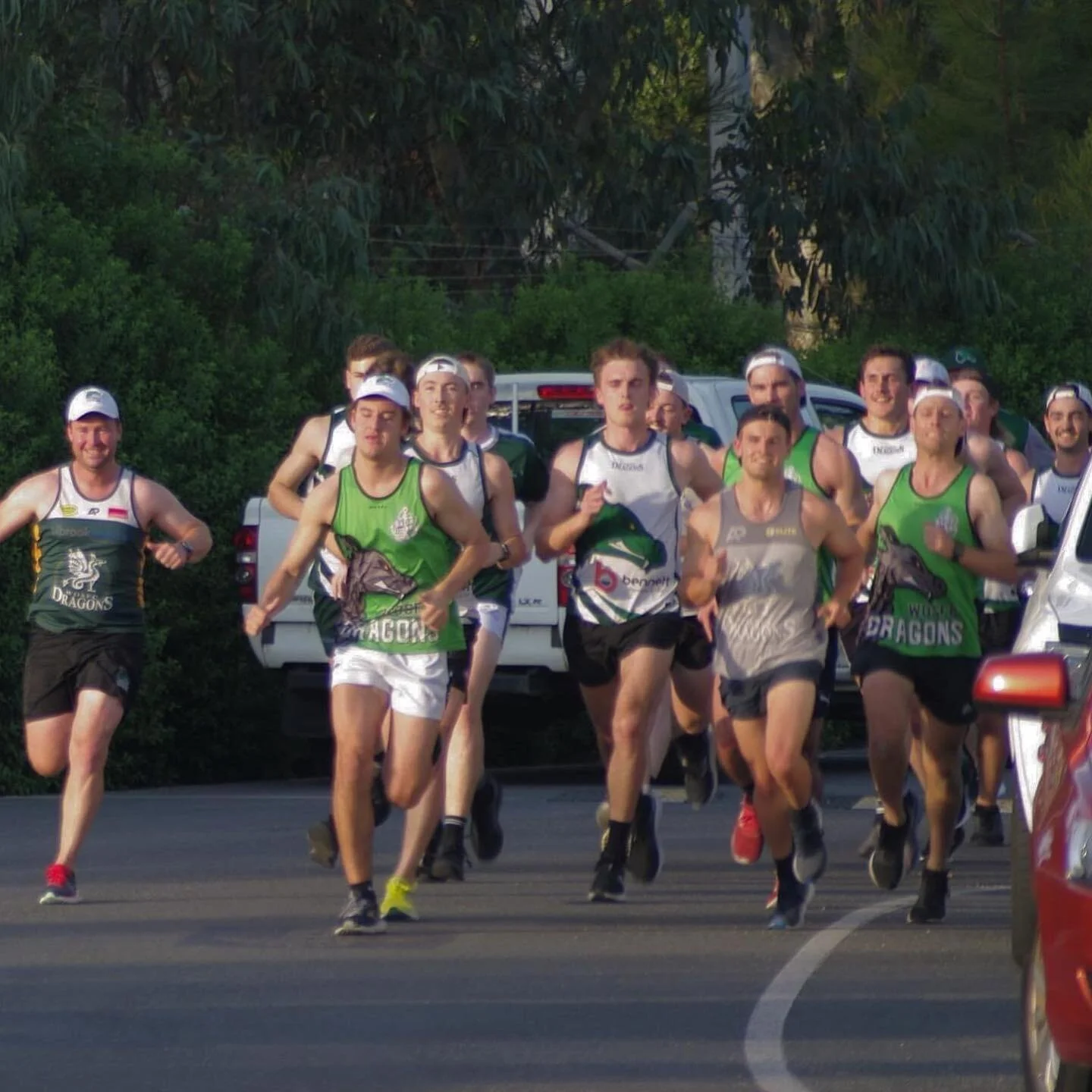 As we roll into the final round, a little reminder of where the season started!

Tomorrow we head out to Golden Grove who have dominated Div 3 this year but the boys will still be fighting for an upset 🐉

Make a day of it and head north&hellip;

B G