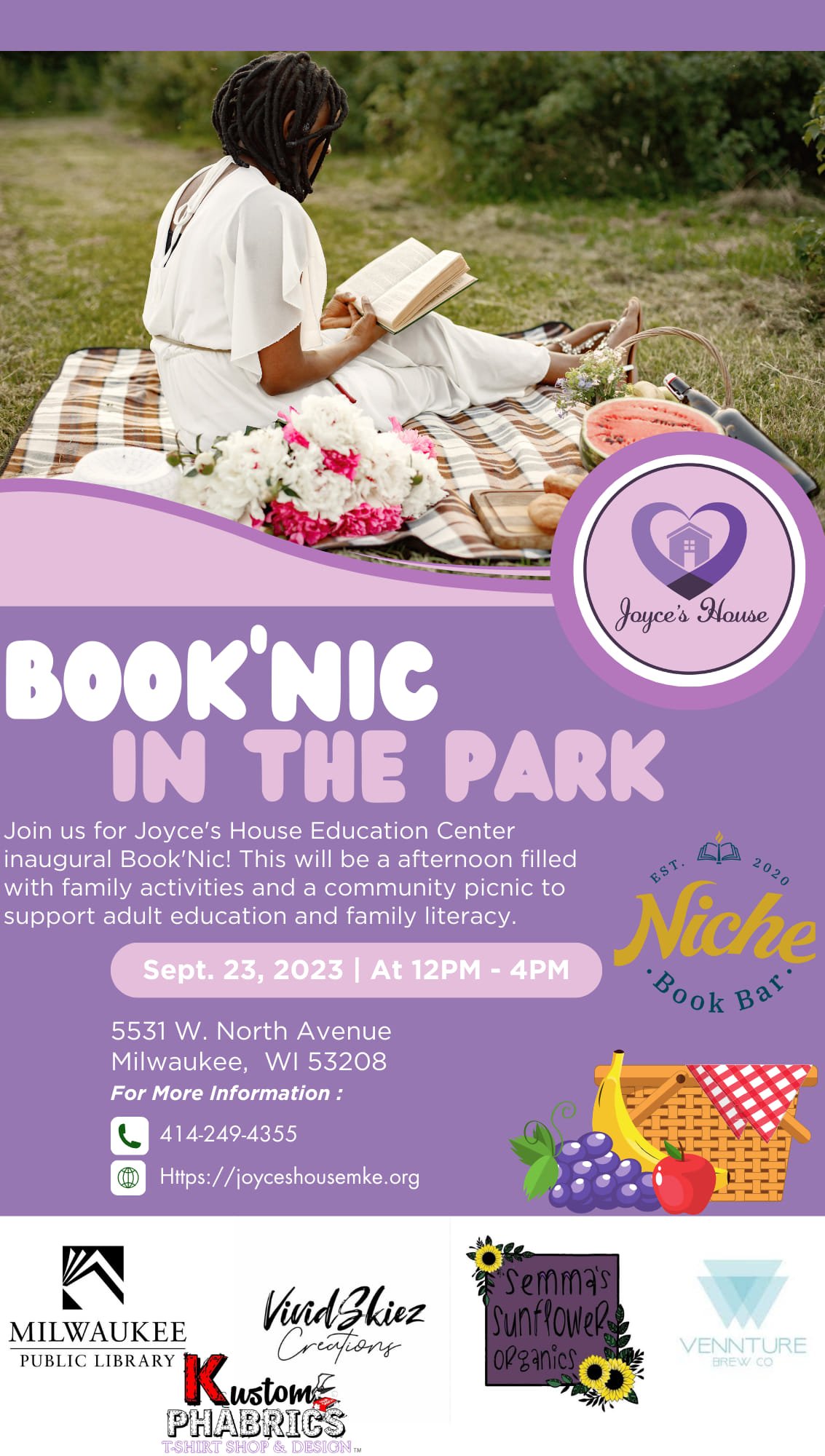 Book'Nic in the Park