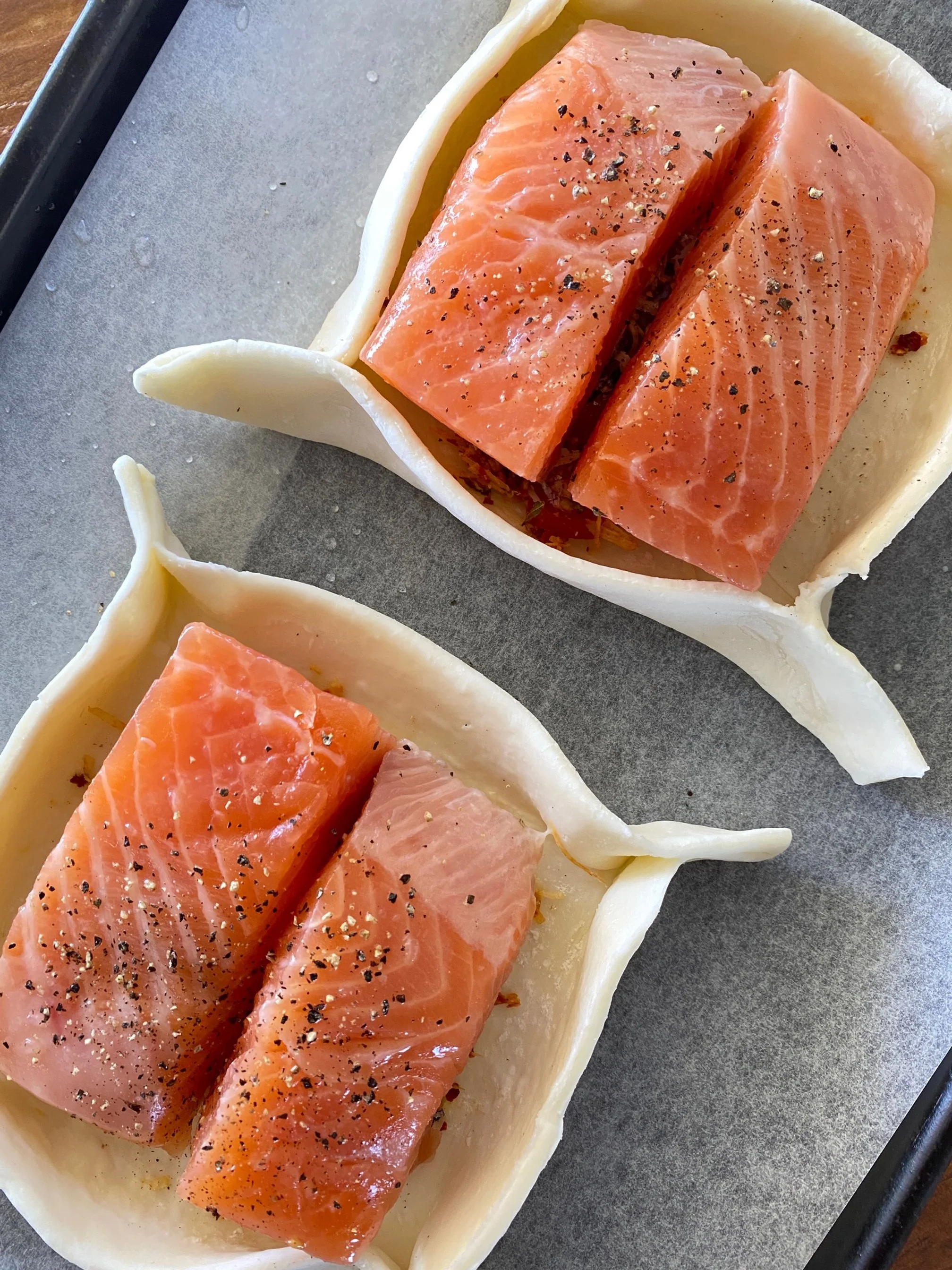 Pesto & Salmon Parcels — The Homestead Pantry Recipe Collection