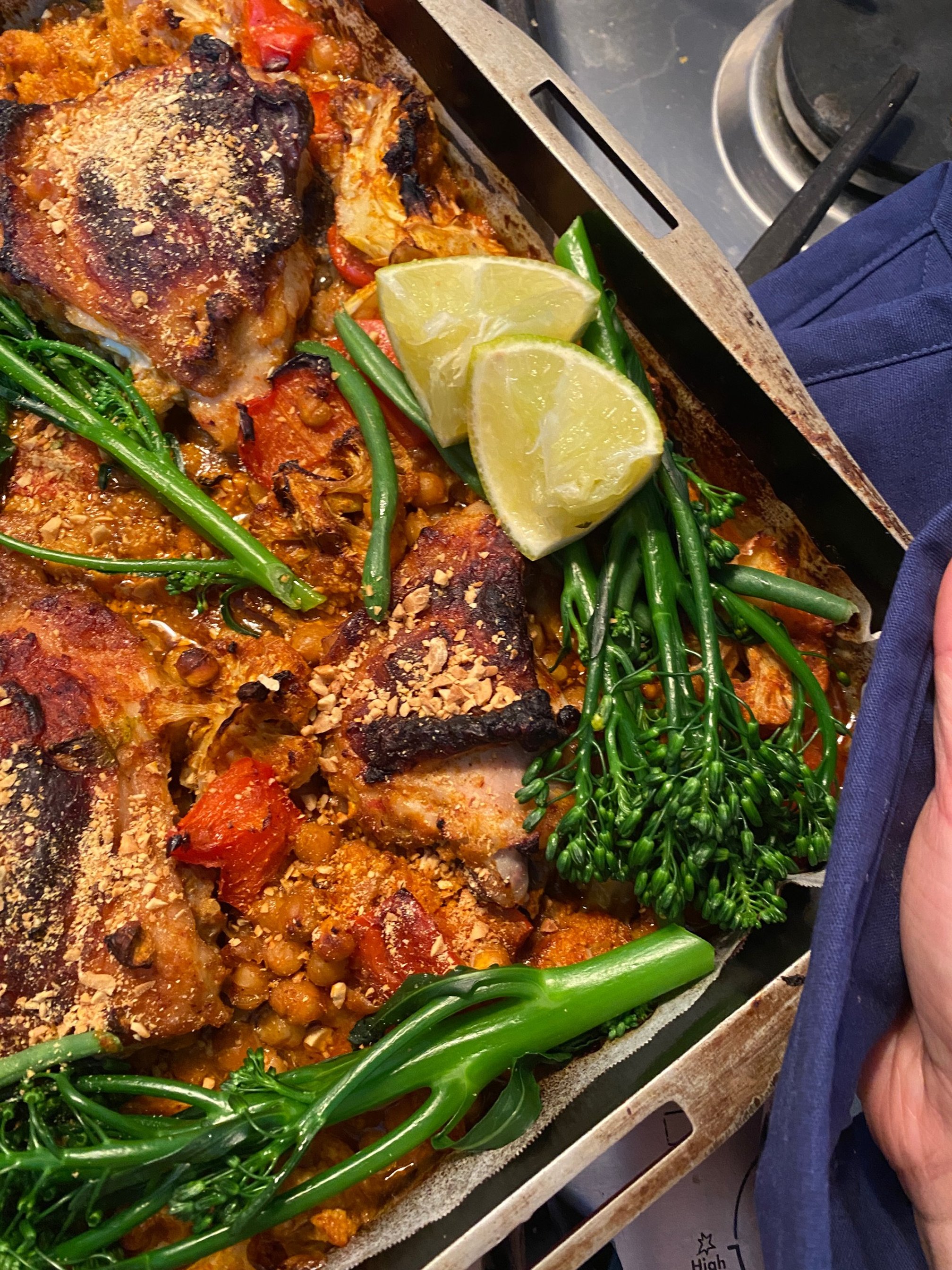 Massaman Chicken Traybake — The Homestead Pantry Recipe Collection