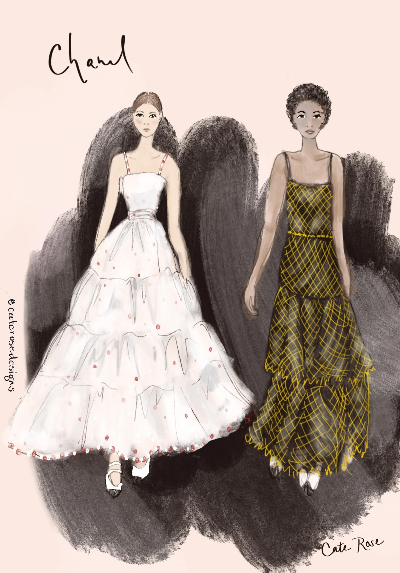 Who wouldn't want to float around in something from Chanel's spring - Summer haute couture 2021 range: