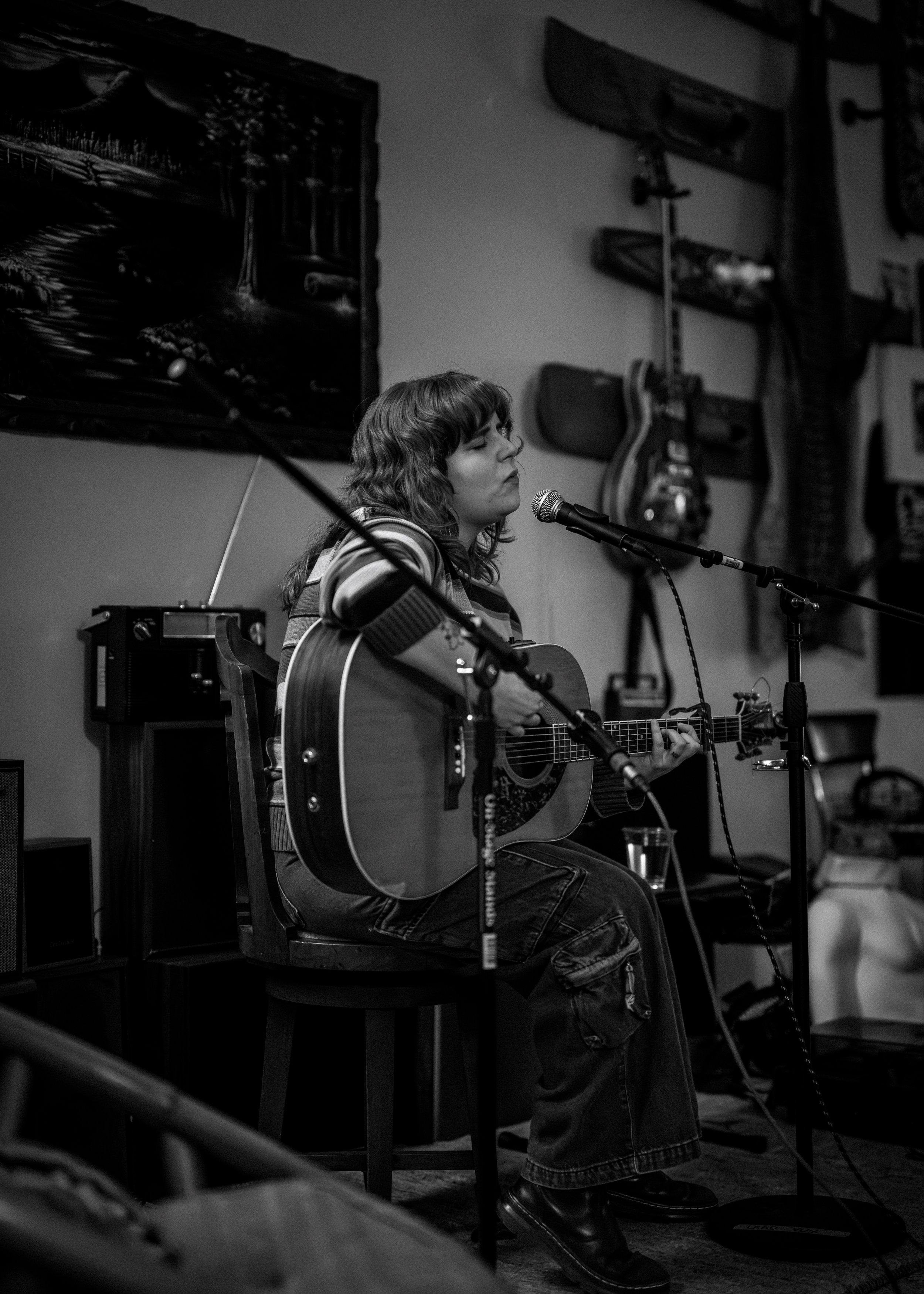 Esther at B-Side Records (Dec. 2025)