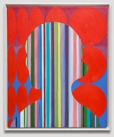 Headshot I, 2024. Acrylic on canvas, 14 x 11.