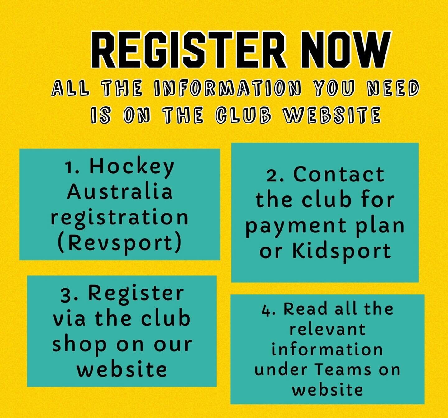 Let&rsquo;s get Season 2024 happening! Head to the club website to register today 
https://www.margaretriverhockey.org.au/register-to-play