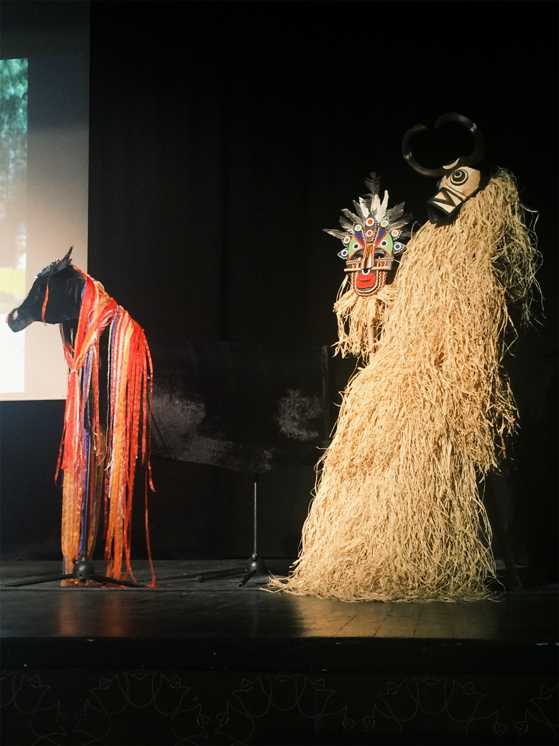Costume material used for Dana Bayramı, the Calf Festival.