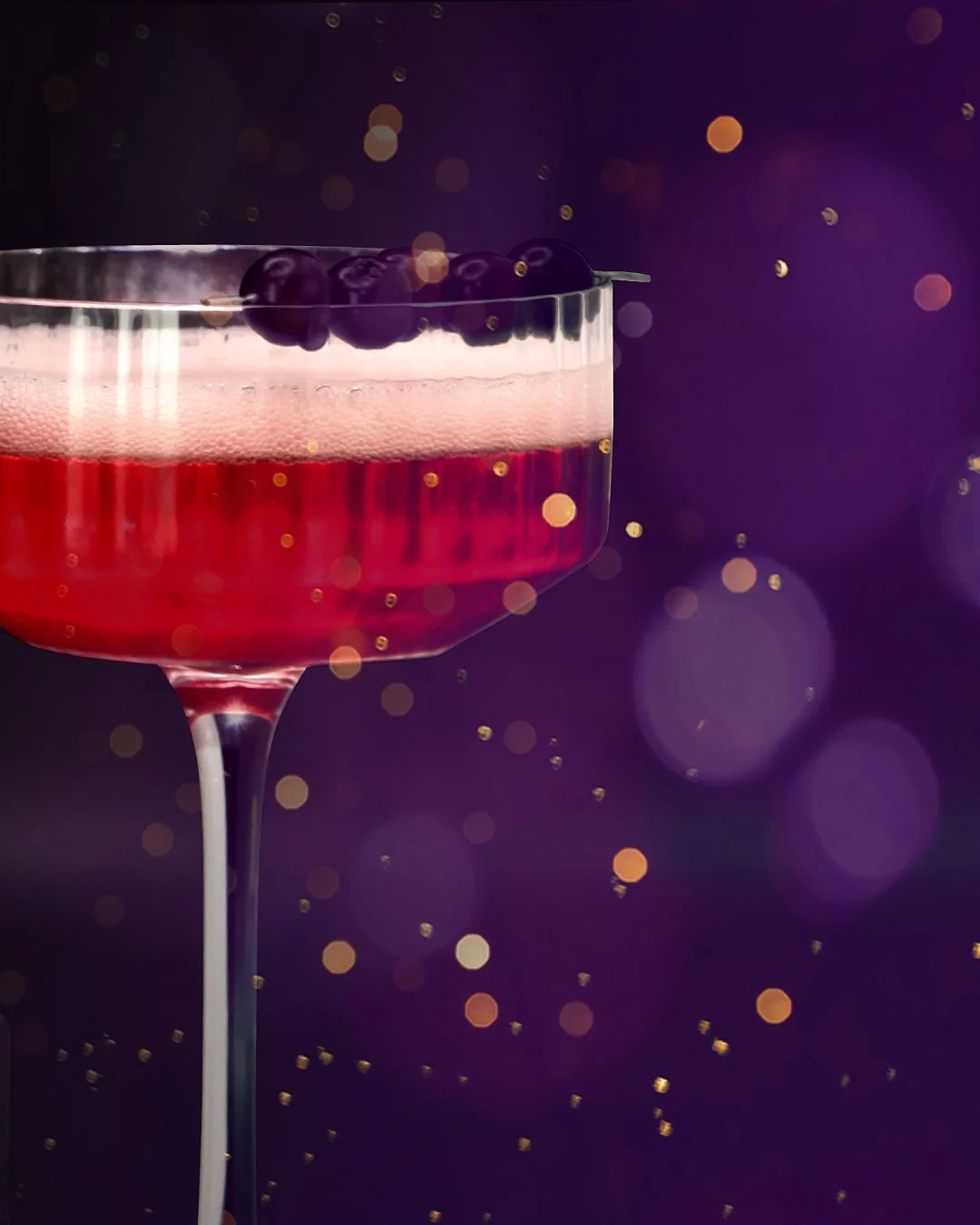 The M&amp;S Blackcurrant Royale is a new key gifting line, crafted by us to bring a sense of occasion to the party. Taking influences from cocktail culture and British heritage, our design brings a timeless sophistication to the overall packaging.

W