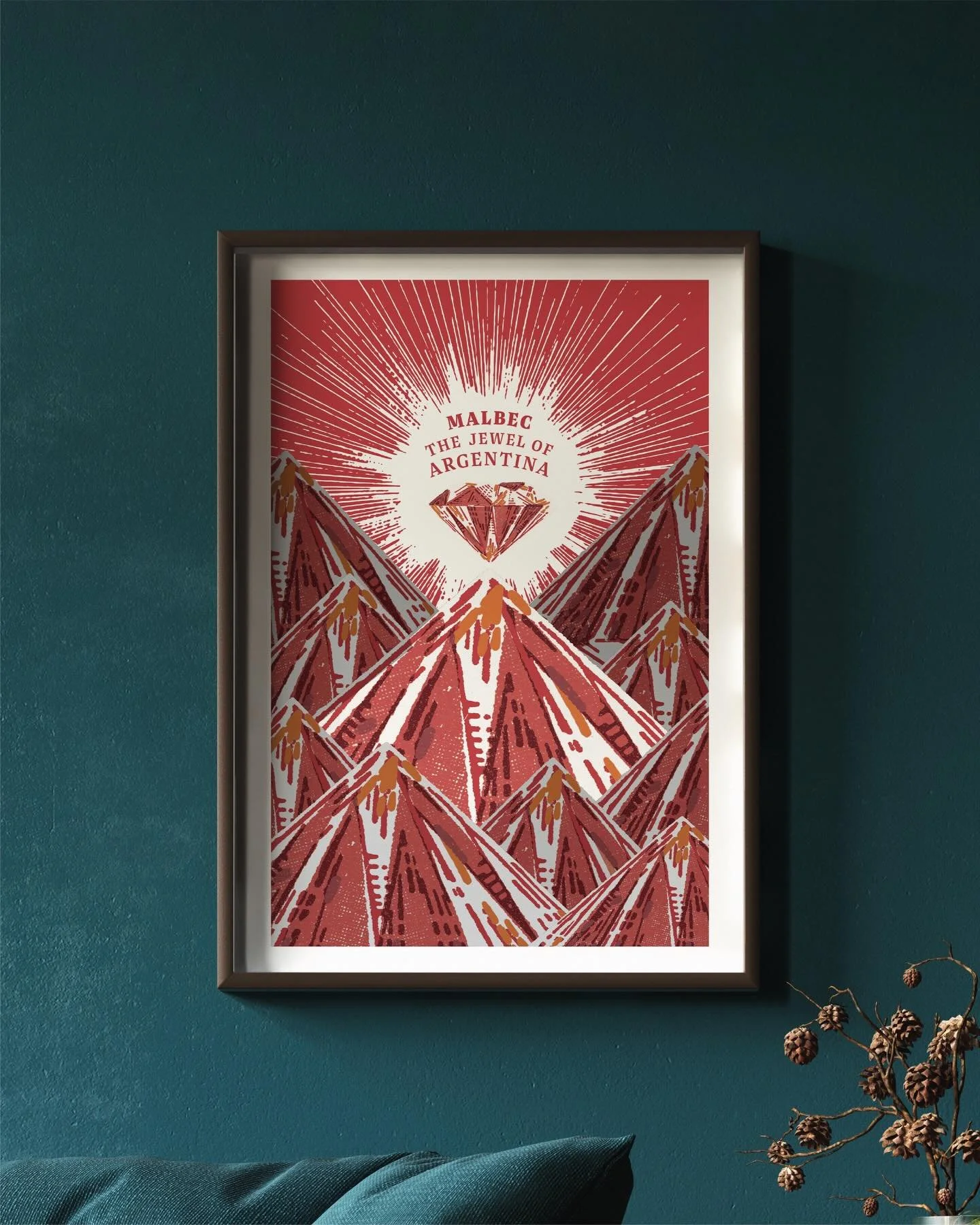 WineArt is an exclusive collection of original prints of wine art. The new &lsquo;Legends Collection&rsquo; is a set of twenty original artworks created for Spar to illustrate their new range of wines from legendary grapes and regions &ndash; includi