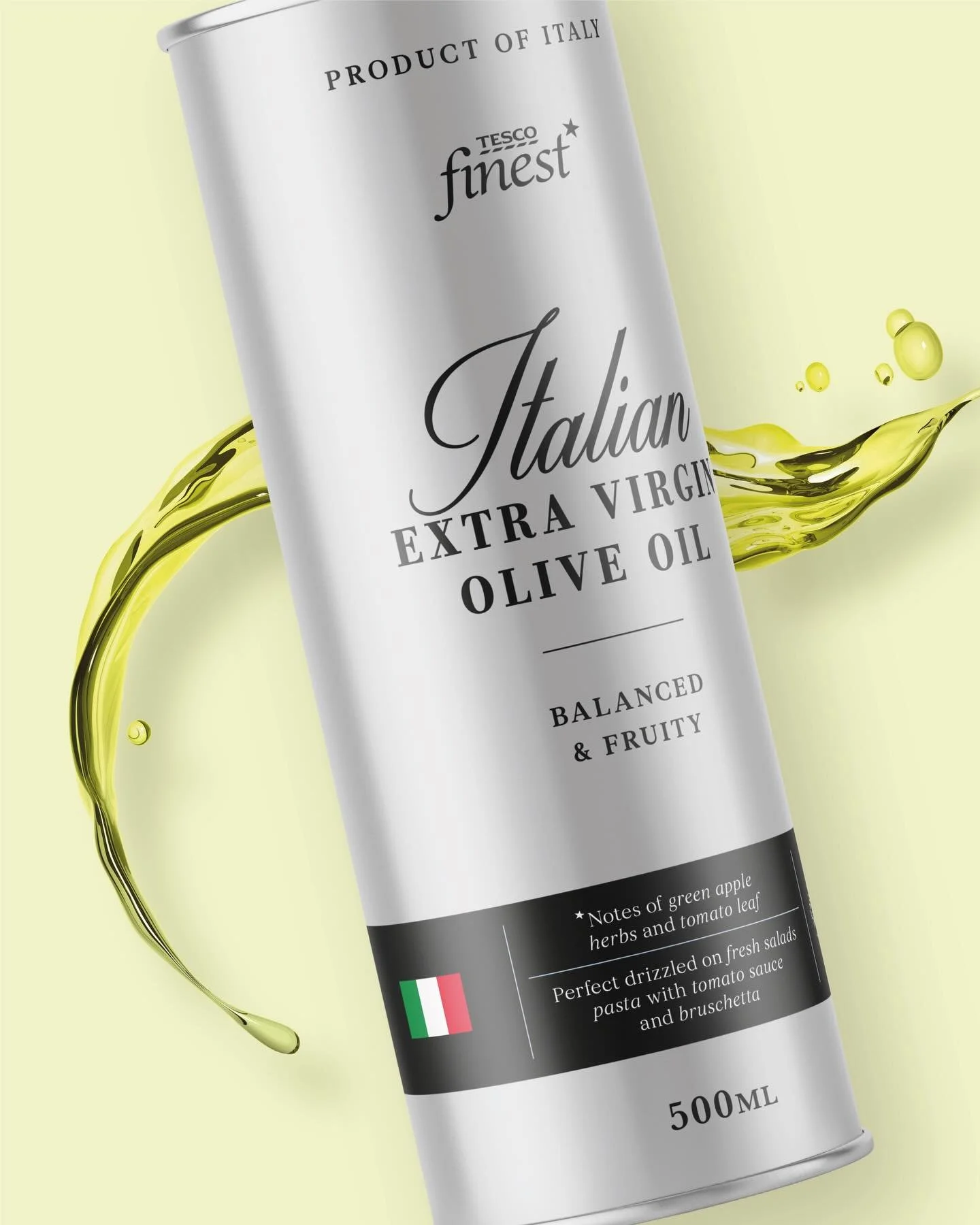 Barlow &amp; Co. were asked by Tesco to apply our expertise &lsquo;beyond the label&rsquo; to their updated selection of Tesco Finest extra virgin olive oils. 

The challenge was to move to a new, more sustainable packaging format, whilst communicati