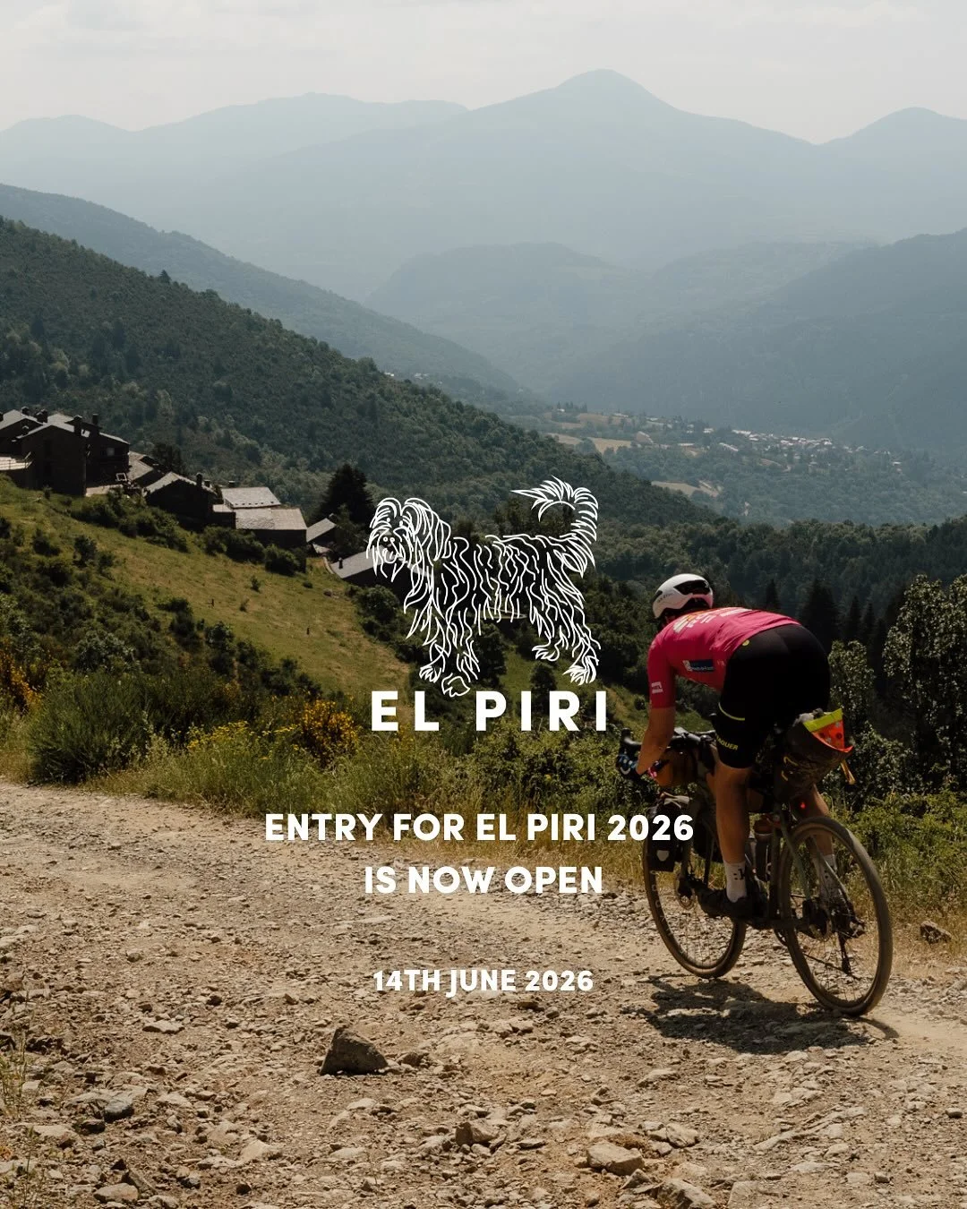 Entry for El Piri 2026 is now open!

We are excited that&nbsp;El Piri will return on&nbsp;14th June&nbsp;2026&nbsp;&mdash; we&nbsp;can&rsquo;t&nbsp;wait to welcome riders to experience the wild beauty of the Catalan Pyrenees!&nbsp;&nbsp;

Have you se