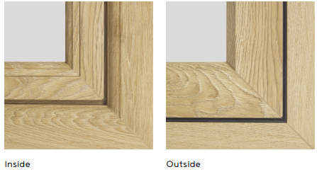 The fully-welded joint is the same as a standard casement window offering the most cost effective option.