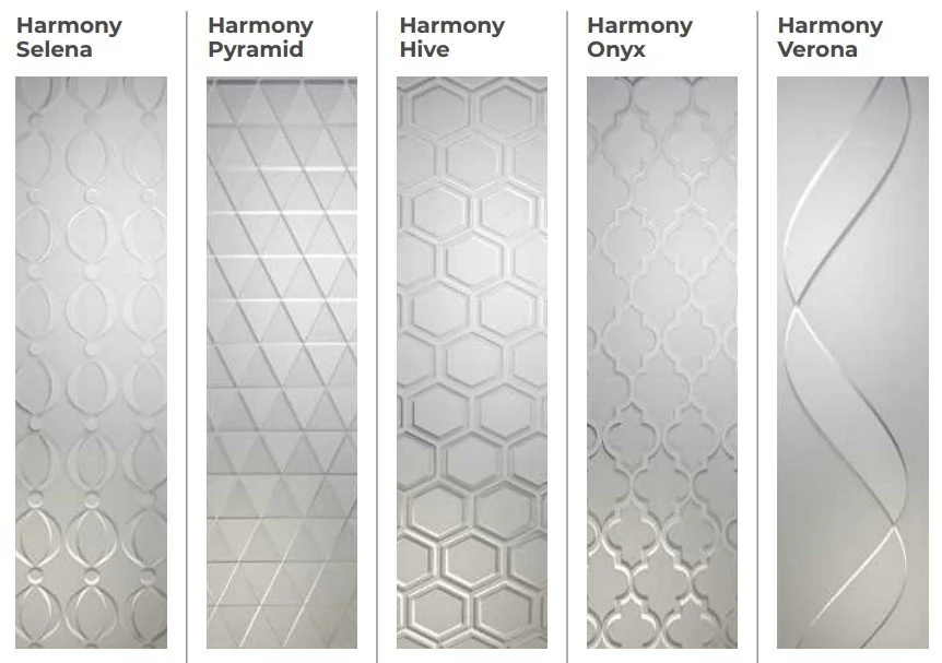 Glass Types - Face On View