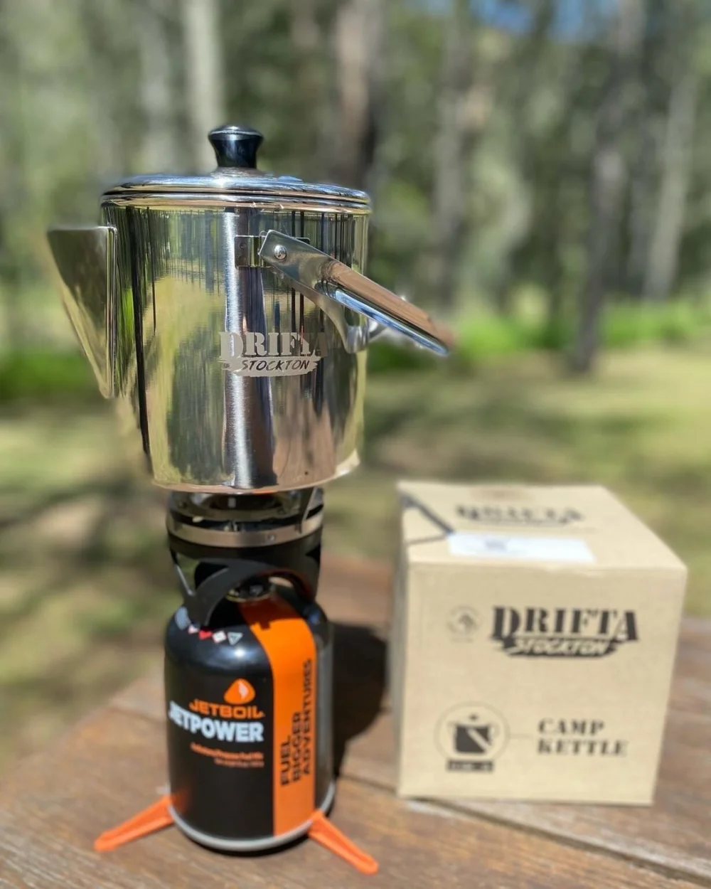 Buy Drifta Stockton Camping Kettle Now and Enjoy Hot Drinks Anywhere