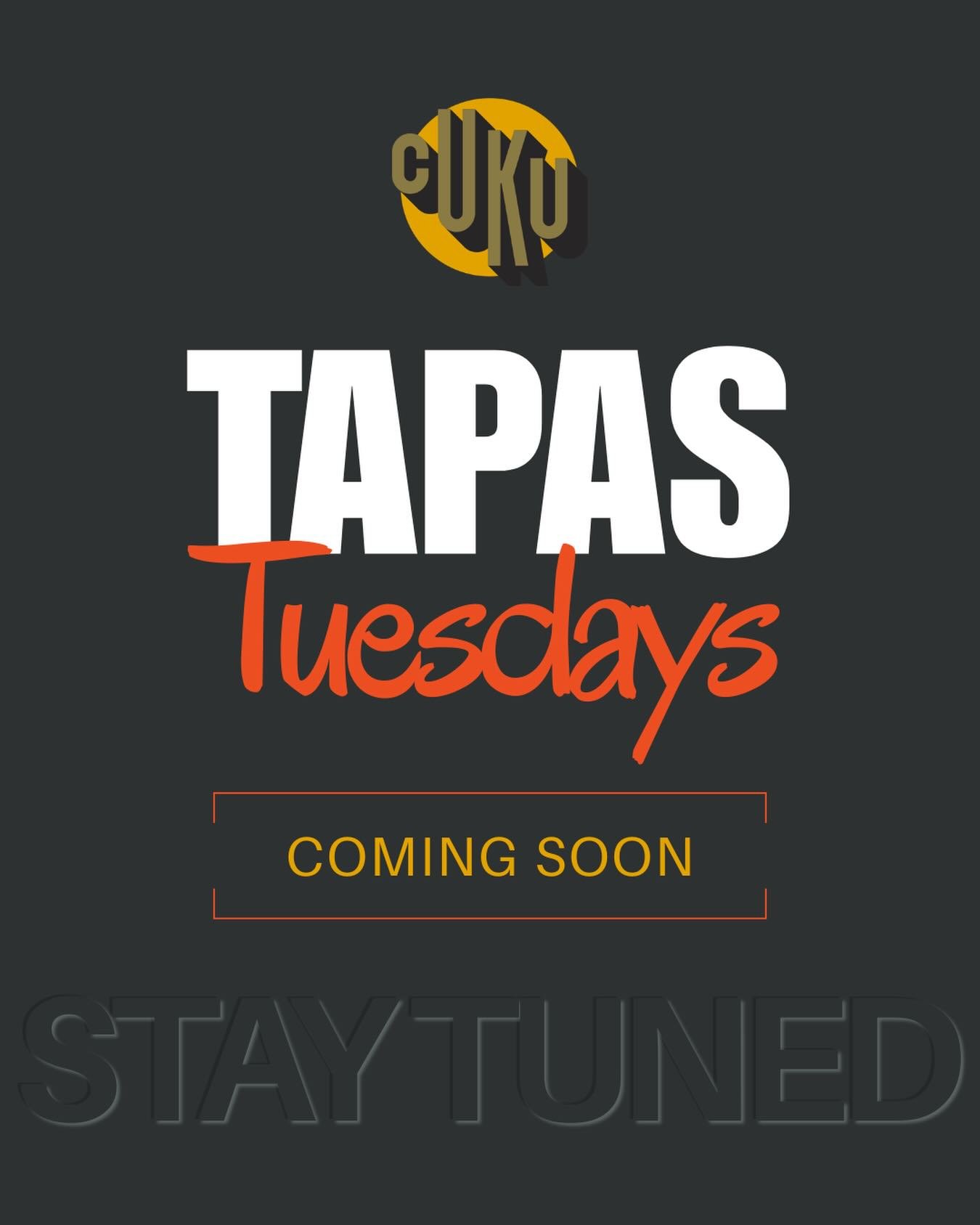 Something exciting is coming to Cuku‼️

Keep your eyes peeled for Tapas Tuesdays! Coming soon 👀

#tapastuesday #glasgowwestend #glasgowfoodie