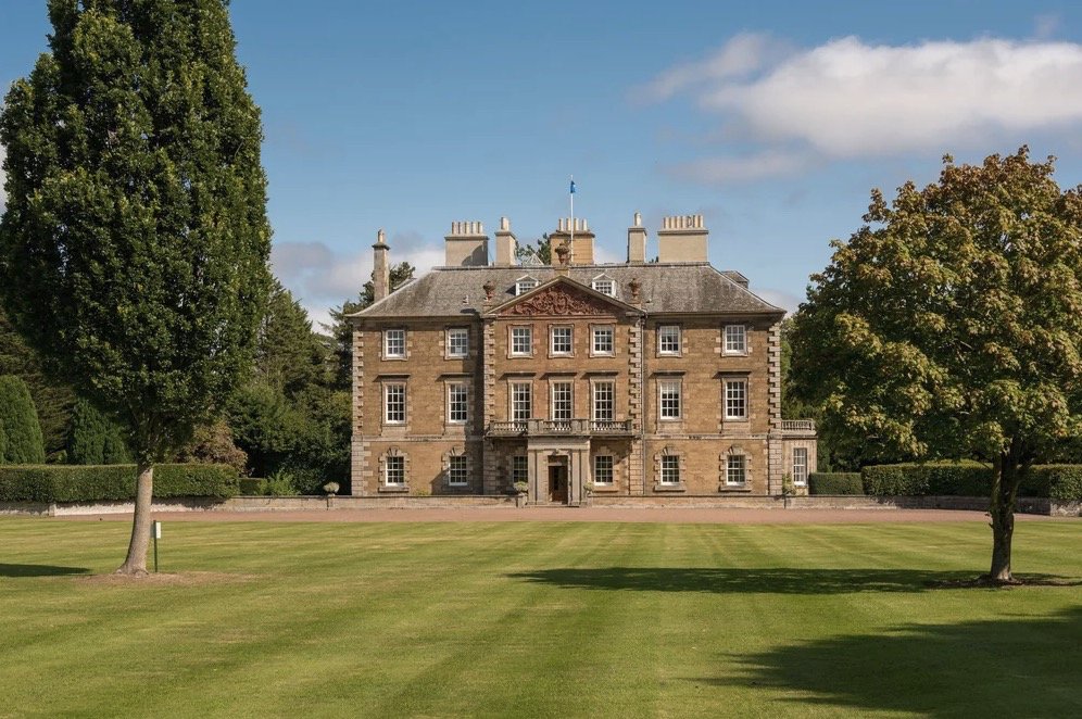 Gilmerton House, luxury exclusive-use golf accommodation in East Lothian. East Lothian.