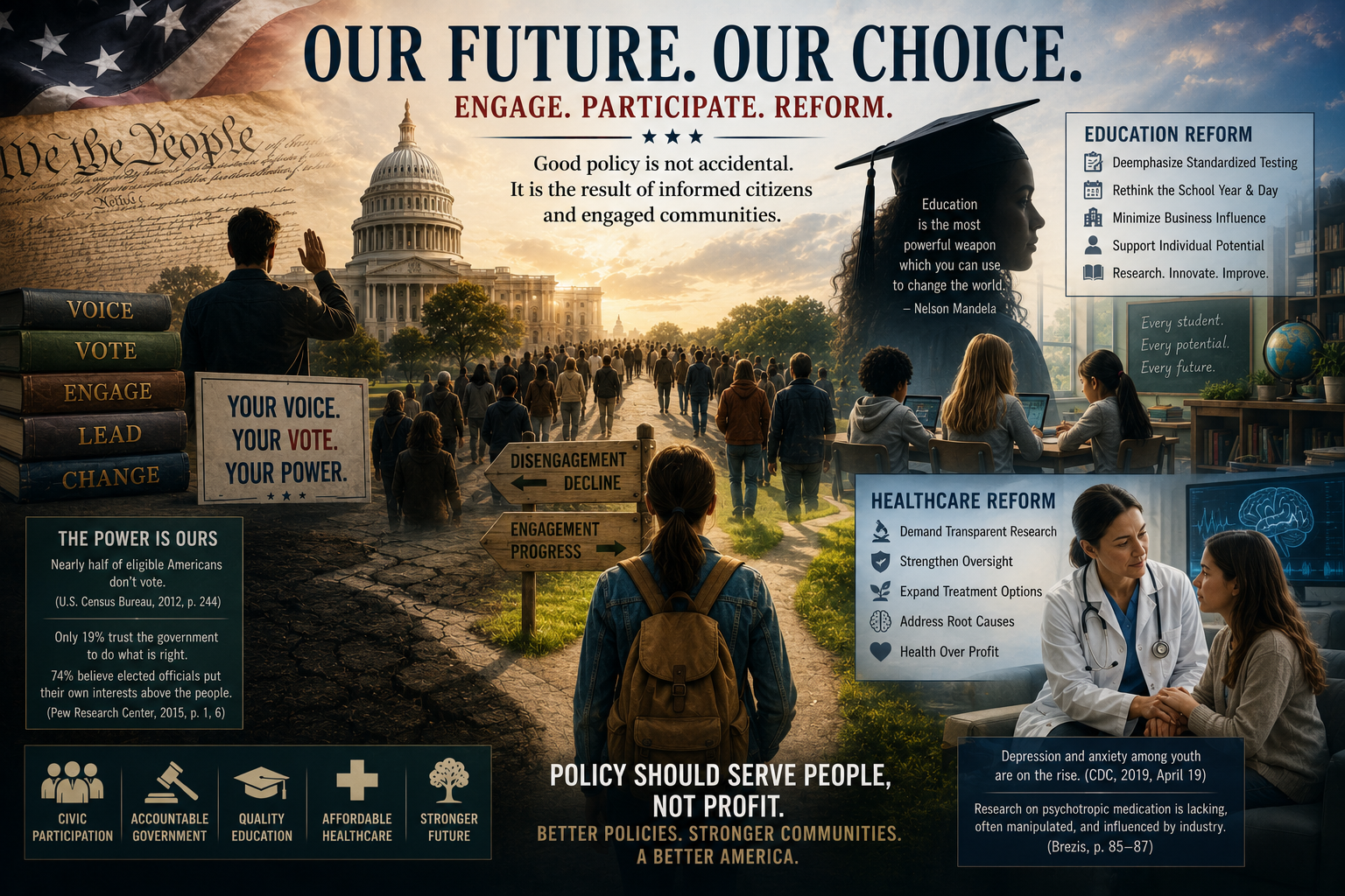 Civic Engagement, Public Trust, and Policy Reform