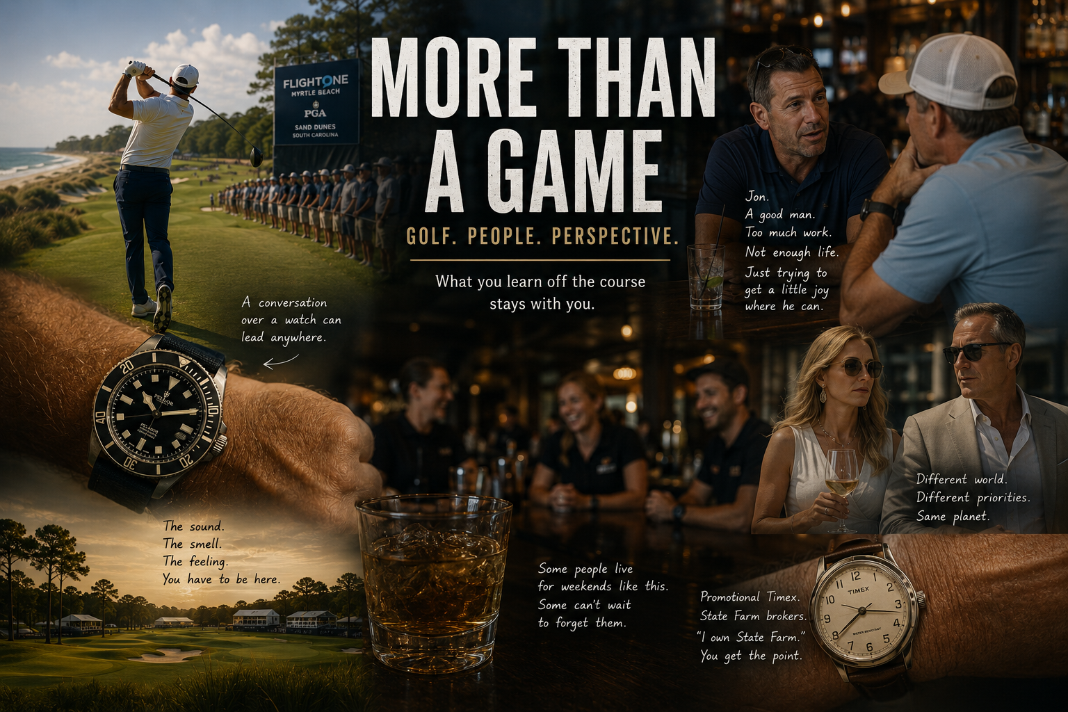 A Weekend at the Tournament: Golf, Class, and the Search for Something Real