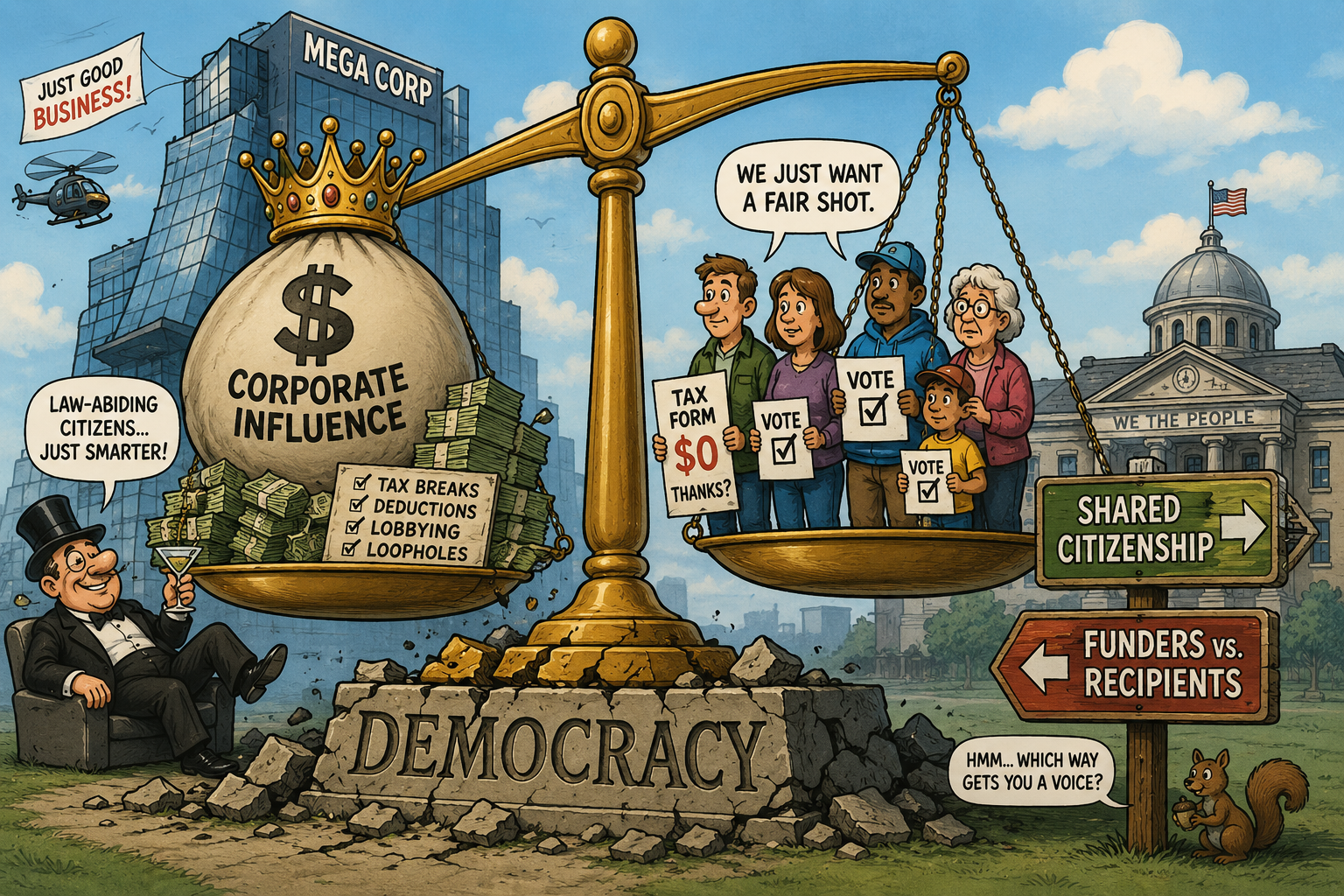 Billionaire Populism and the Dangerous Separation of Taxation From Citizenship