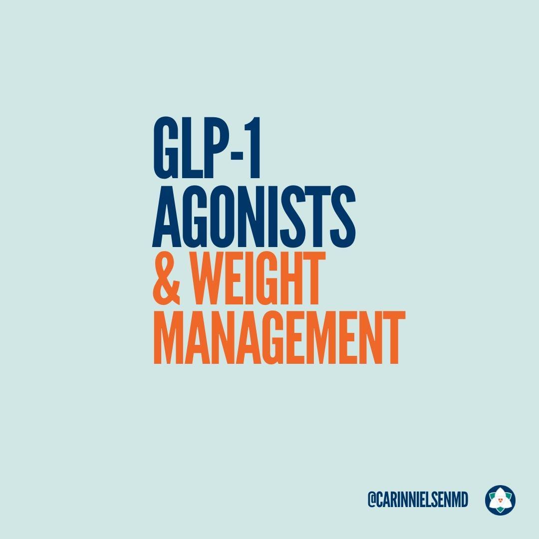 🌟 I'm focusing on GLP-1 agonists this week. 🌟⁠
⁠
By now, you have likely heard about GLP-1 agonists like semaglutide (Ozempic, Wegovy) and tirzepatide (Mounjaro, Zepbound). These powerful medications are not just for type 2 diabetes anymore&mdash;t