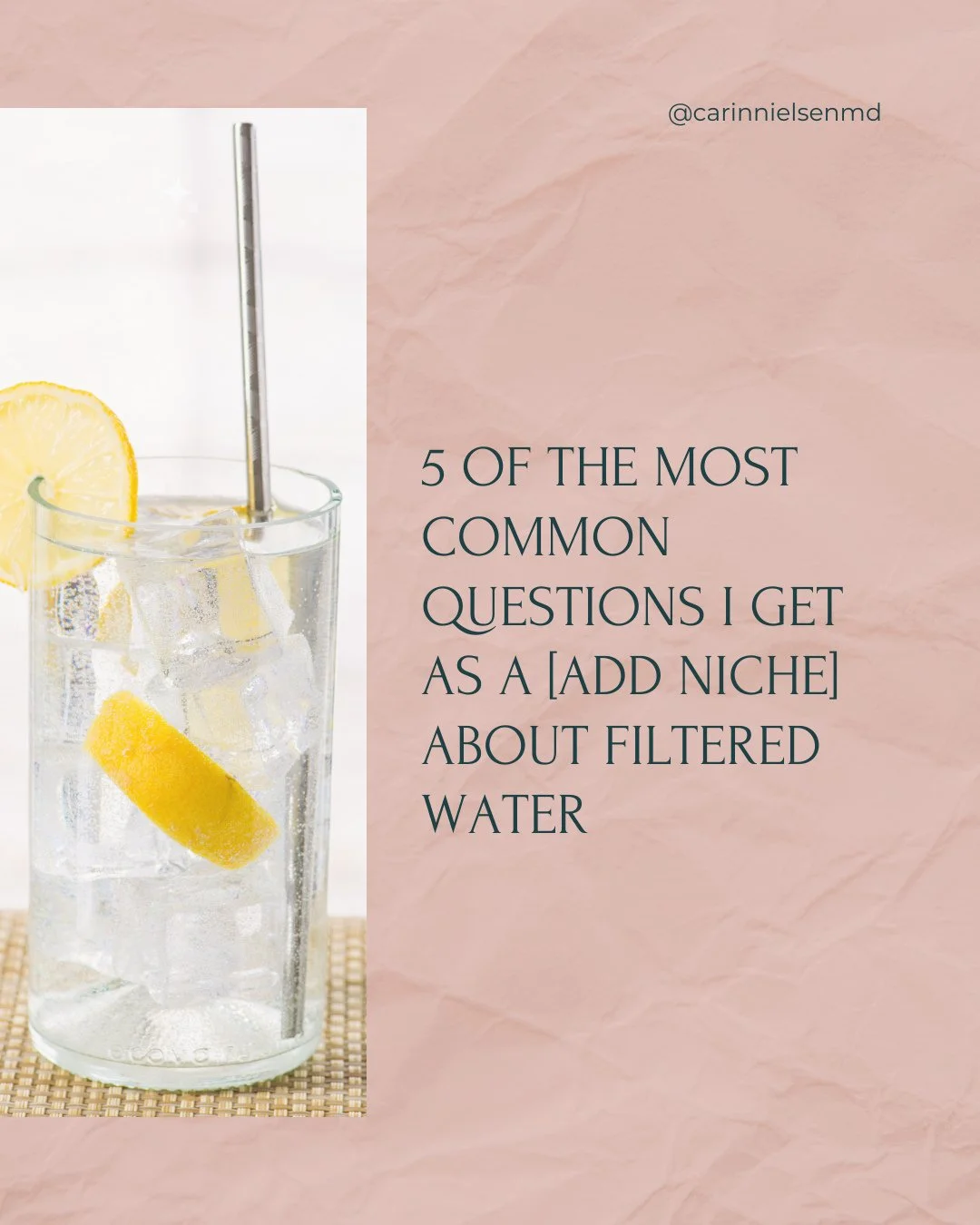 Yes, I drink filtered water. No, you don&rsquo;t have to do what I do.//⁠
⁠
But if you&rsquo;re trying to reduce toxin exposure, support your hormones, and just feel better overall&mdash;it&rsquo;s worth asking what&rsquo;s in your water.💦⁠
⁠
Clean 