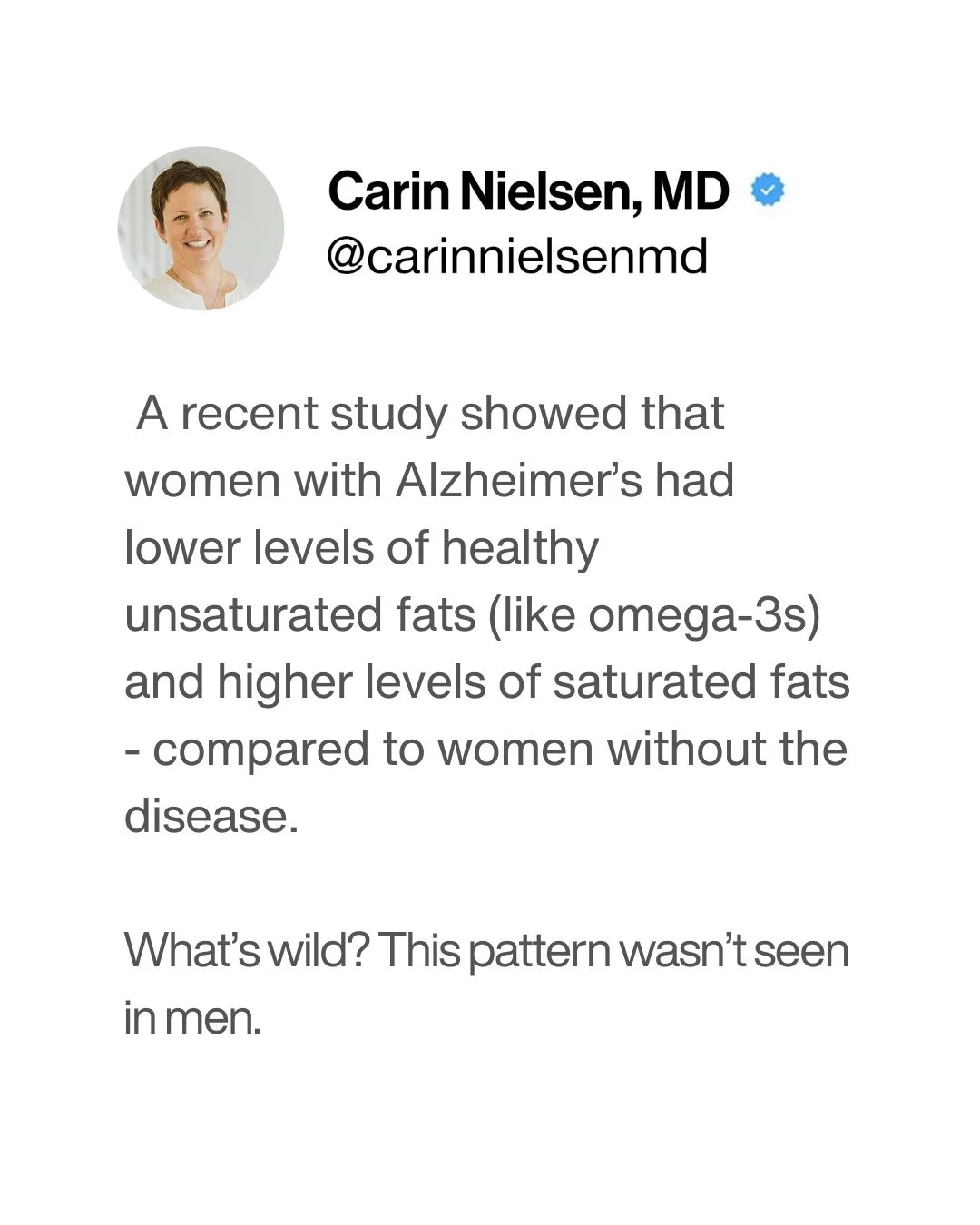 Your brain is made of fat - so what kind are you feeding it?⁠
⁠
As the holidays roll in, it&rsquo;s easy to focus only on festive treats and forget that food is more than just fuel - it&rsquo;s information for your brain.⁠
⁠
Here&rsquo;s what a new s