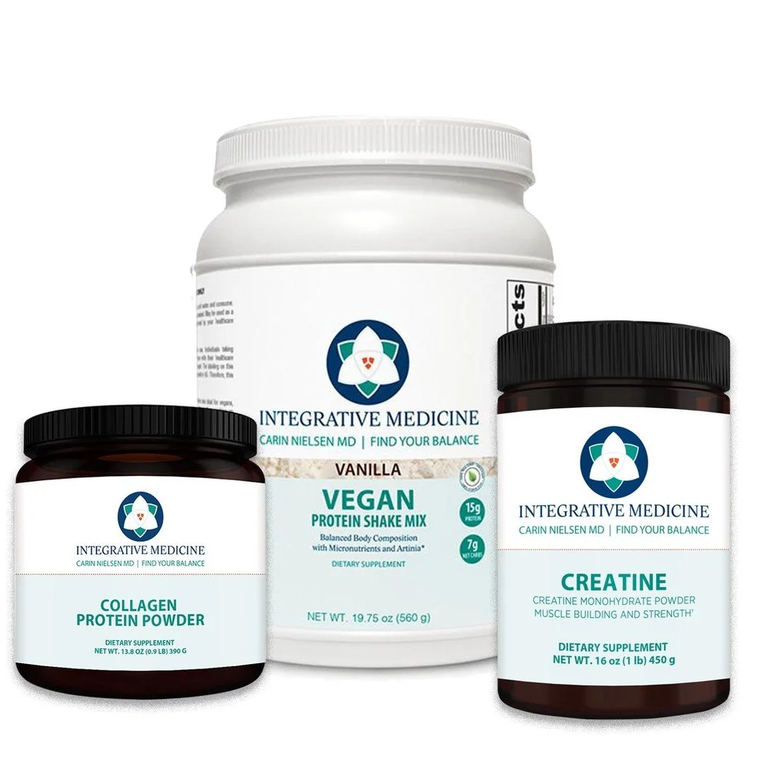 This Week Only - SAVE on Protein Shakes, Collagen and Creatine!

🍂 Fall is the perfect time to get back on track with your health goals. Protein, collagen, and creatine are three of the simplest ways to support your energy, muscle strength, and reco