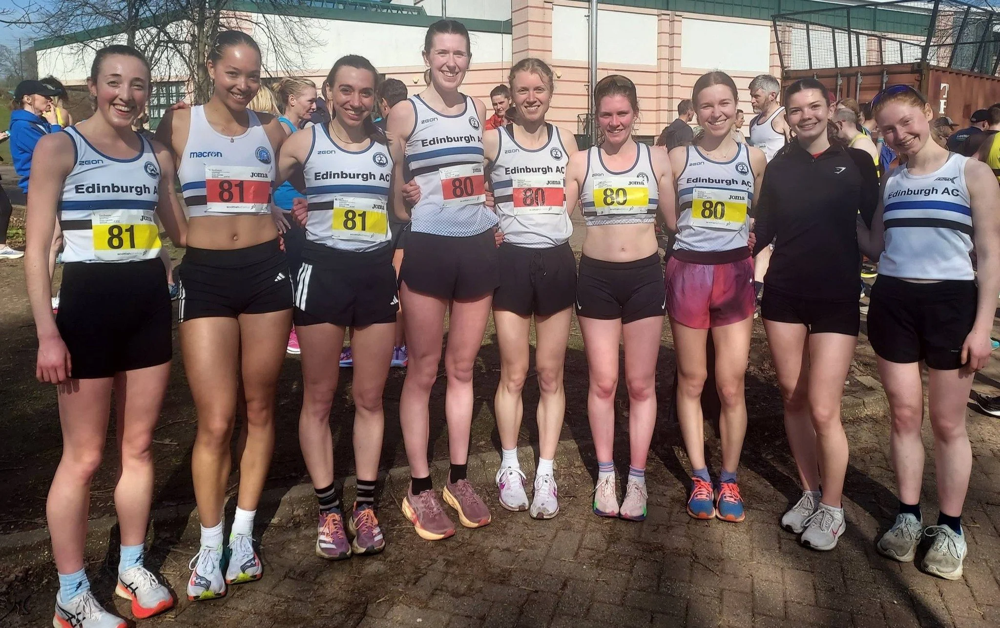 Medals at the National Road Relays